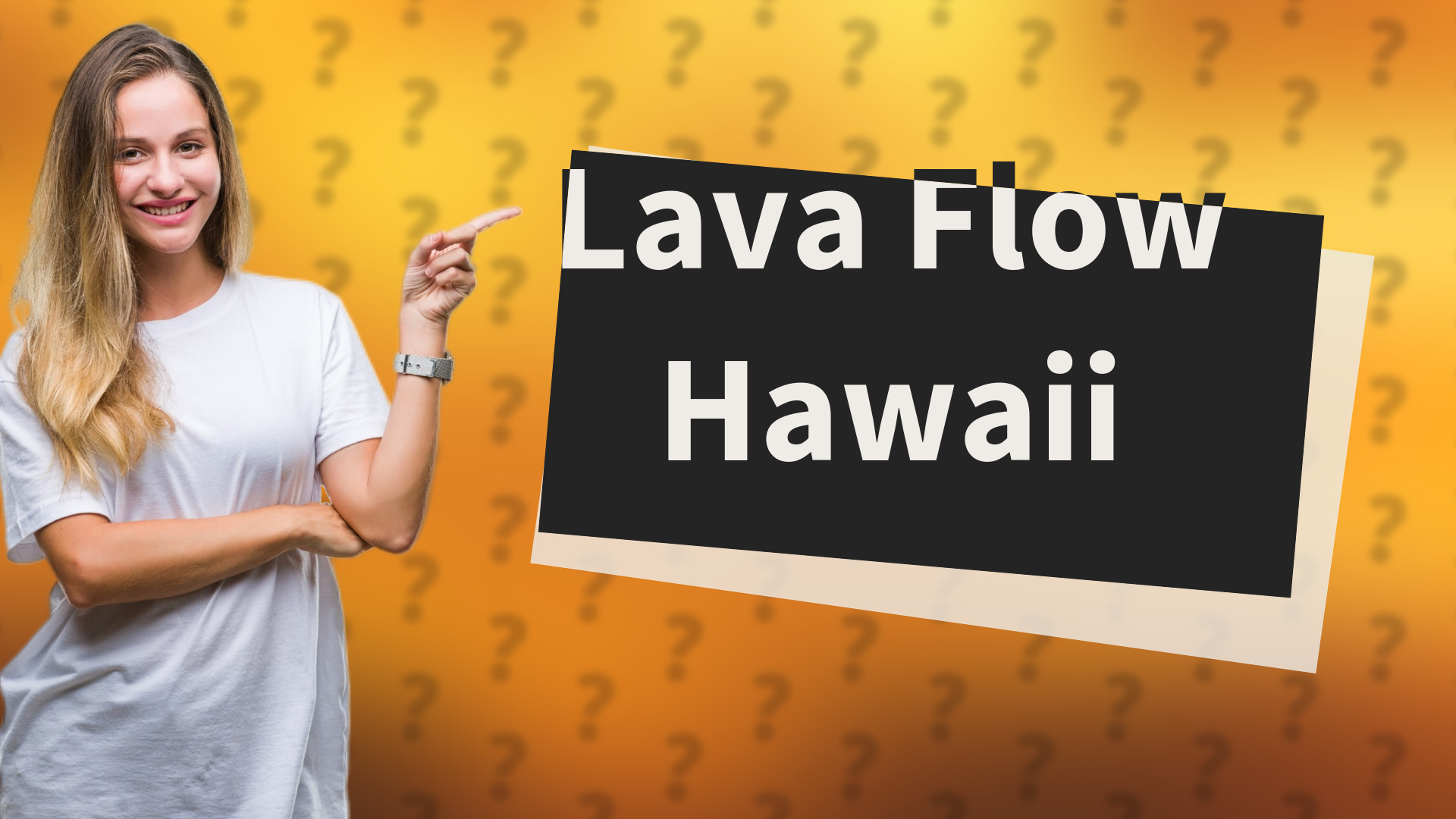 Lava Flow Hawaii
