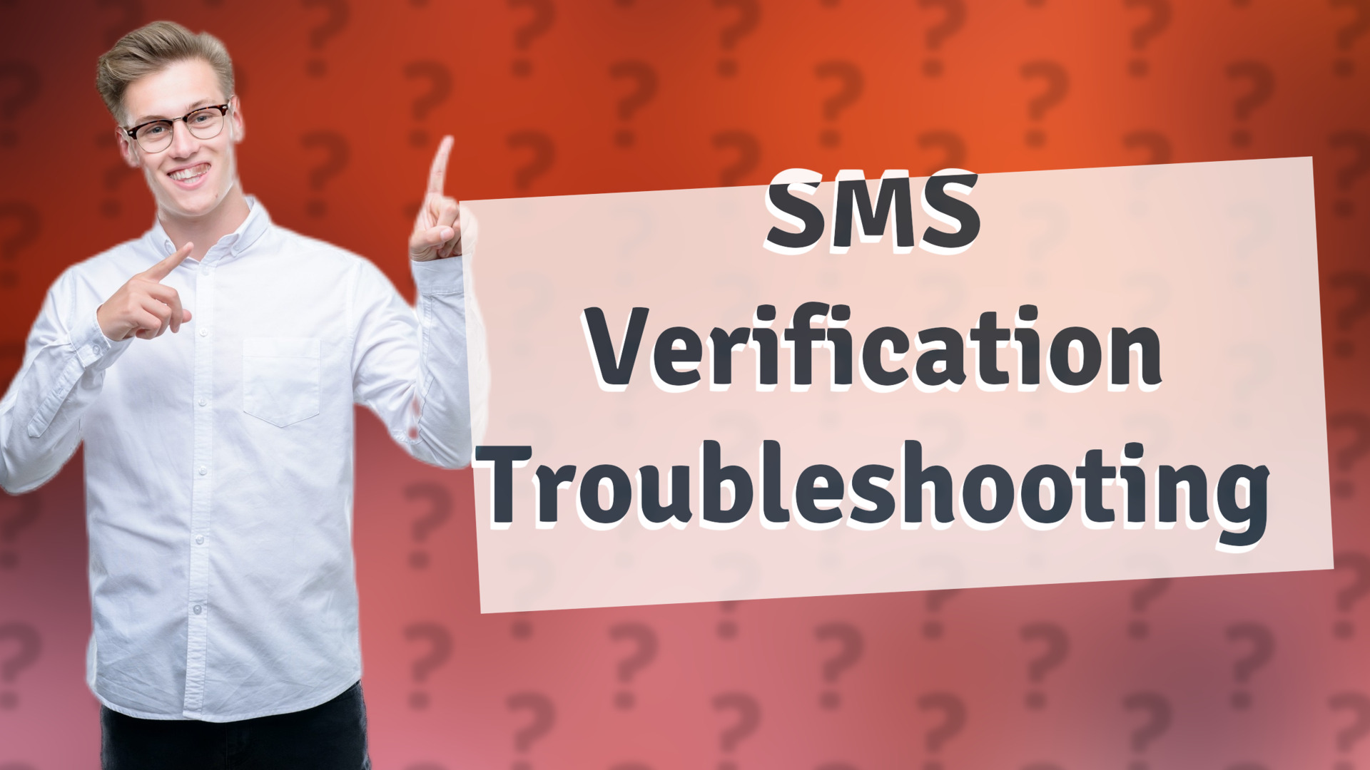 SMS Verification Troubleshooting