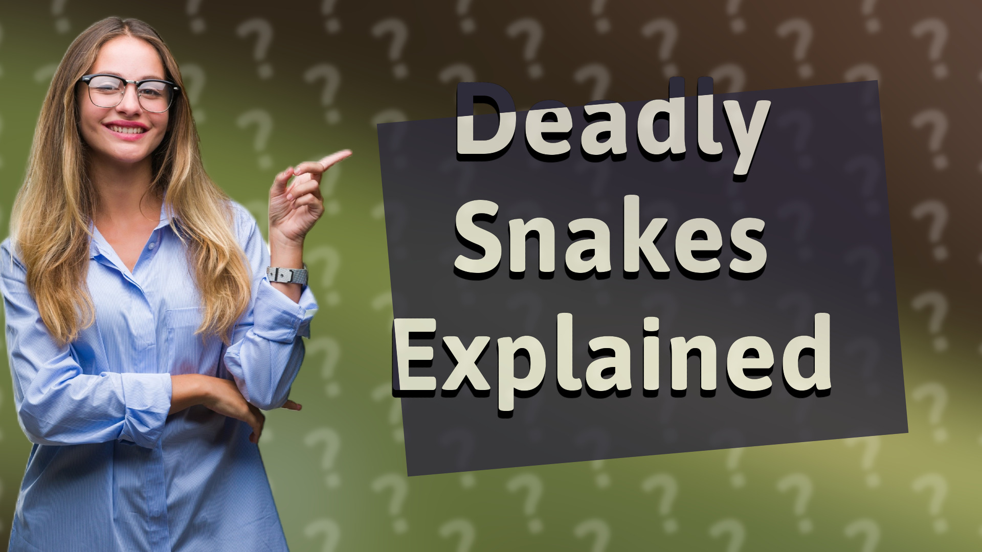 Deadly Snakes Explained