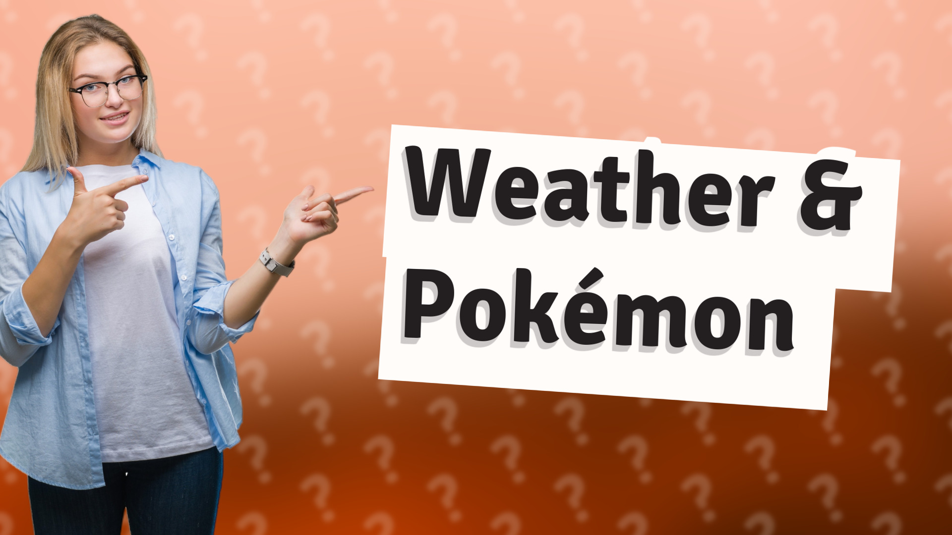 Weather & Pokémon