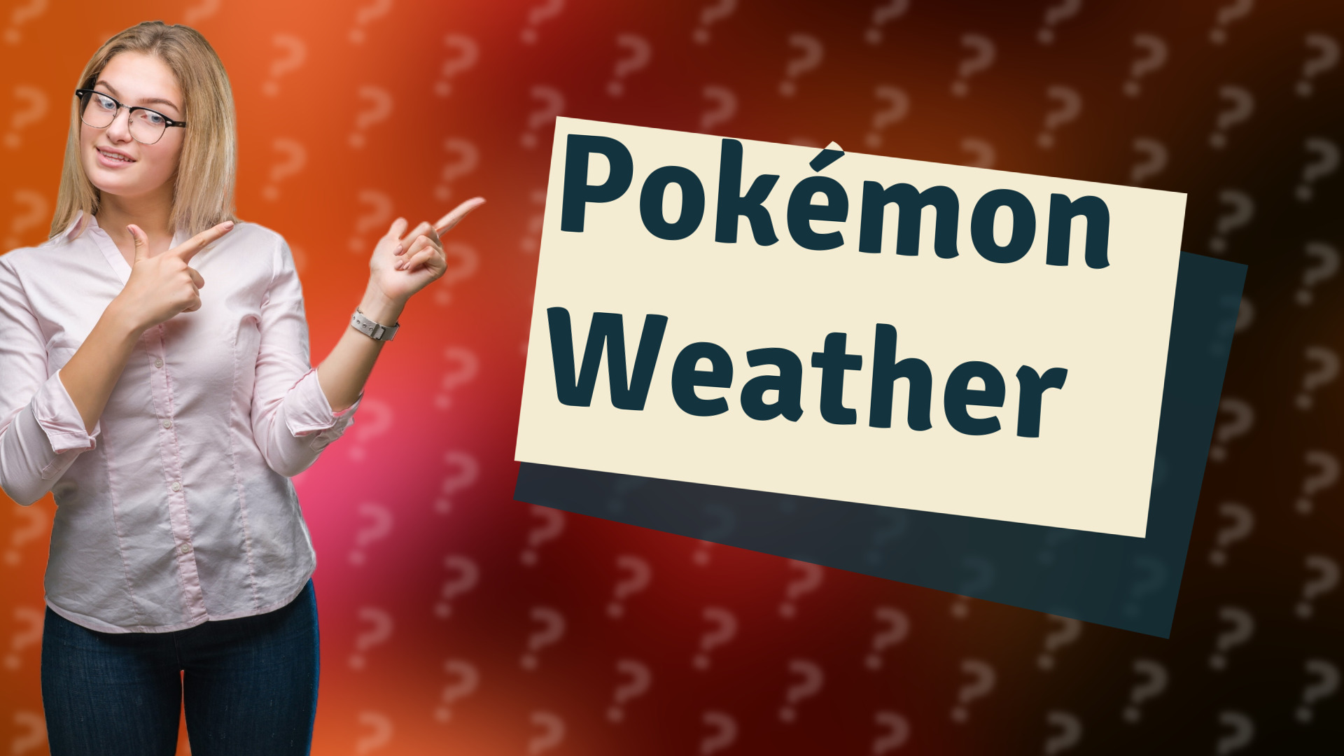 Pokémon Weather