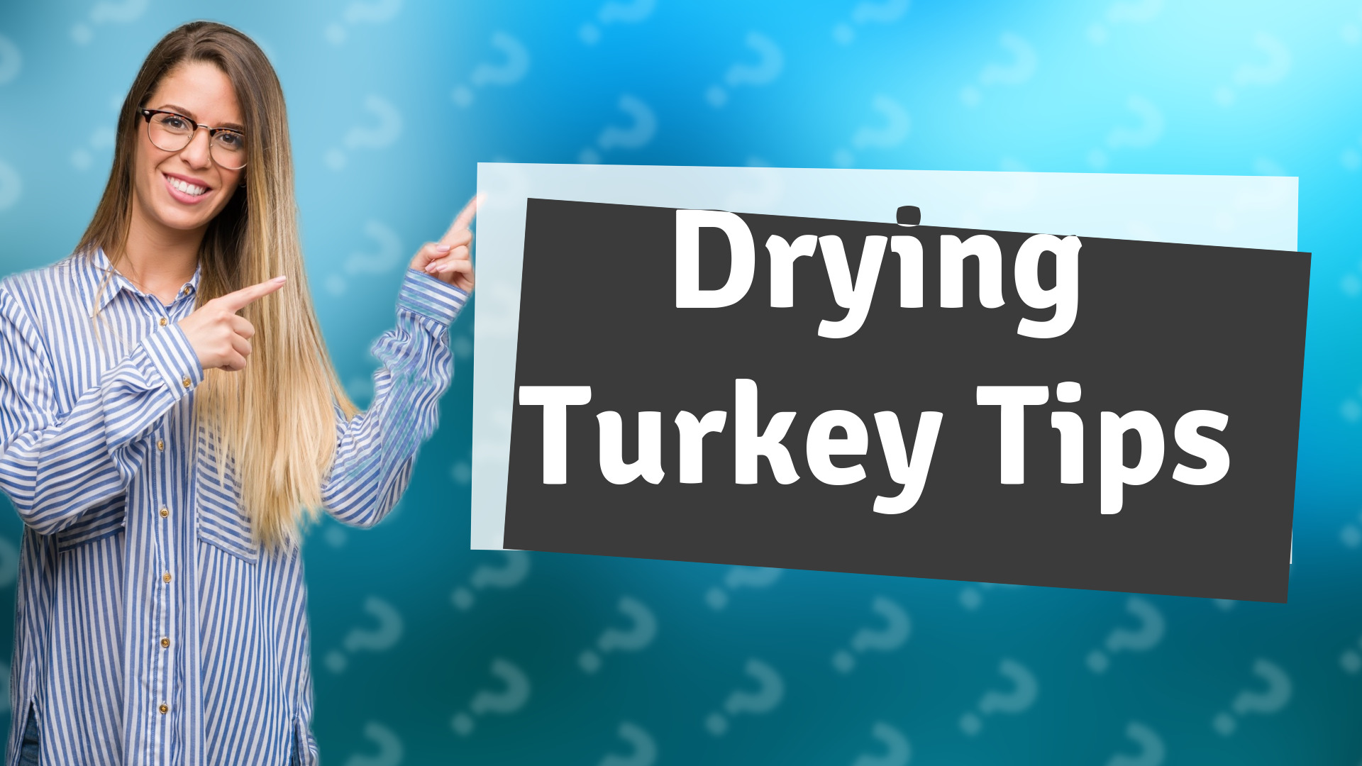Drying Turkey Tips