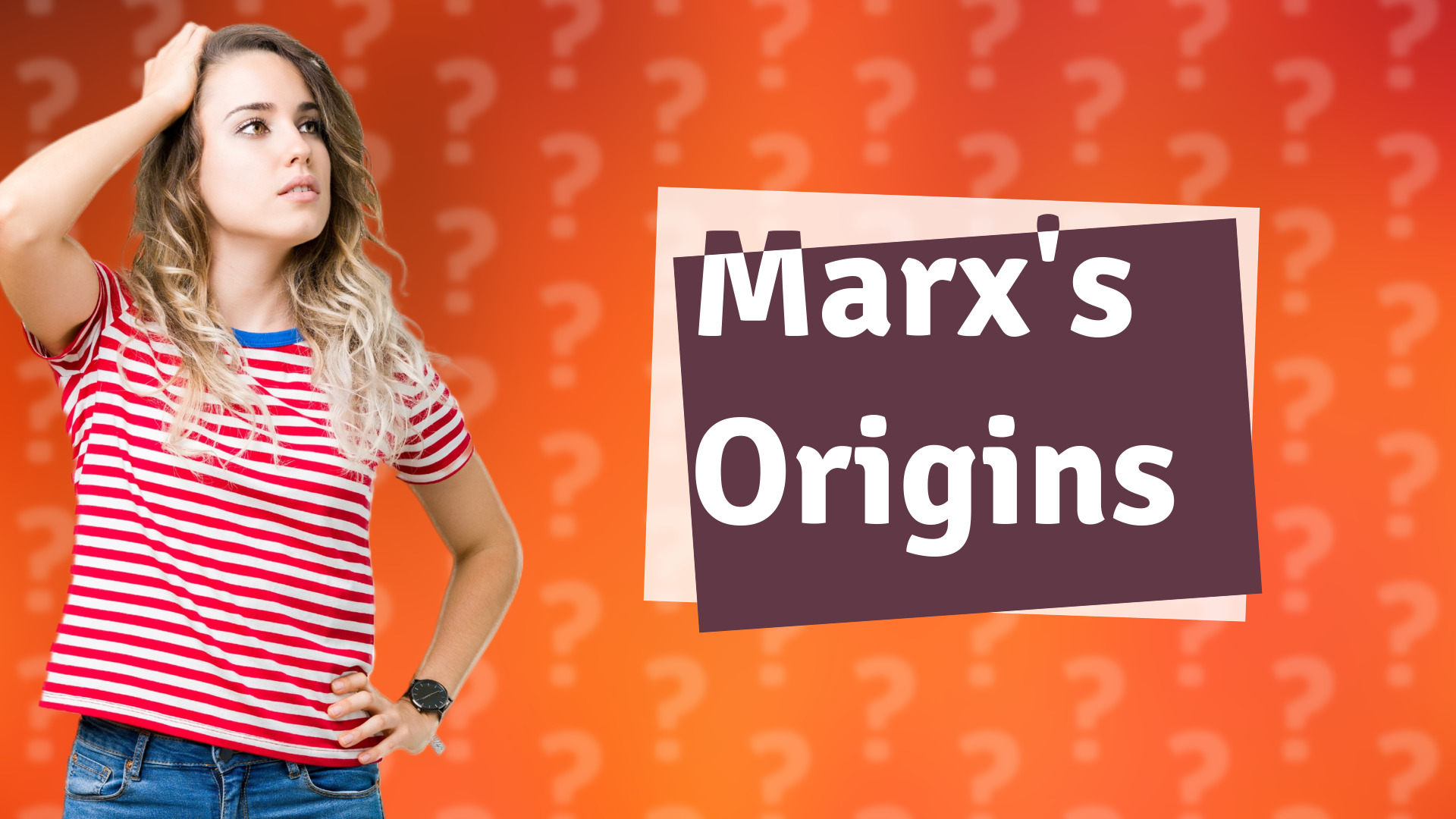 Marx's Origins