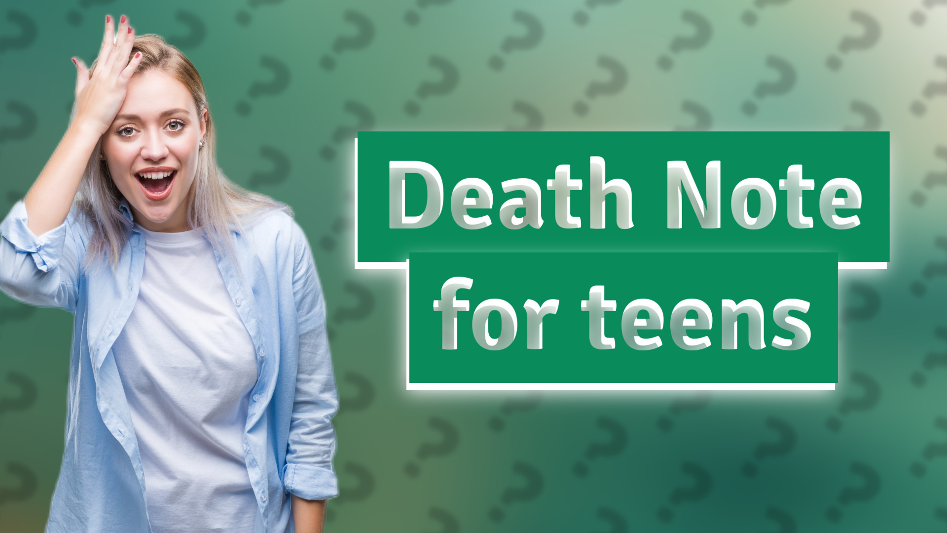 Death Note for teens