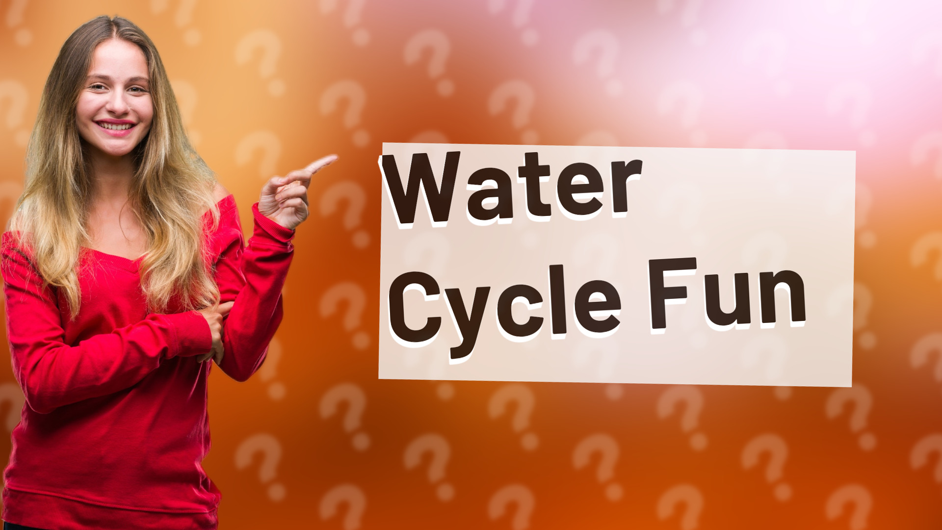 Water Cycle Fun