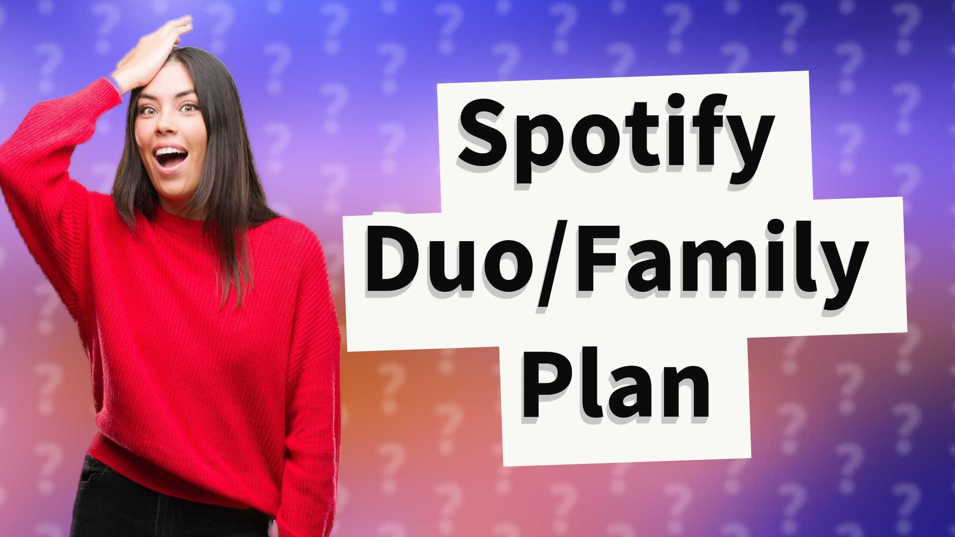 Spotify Duo/Family Plan