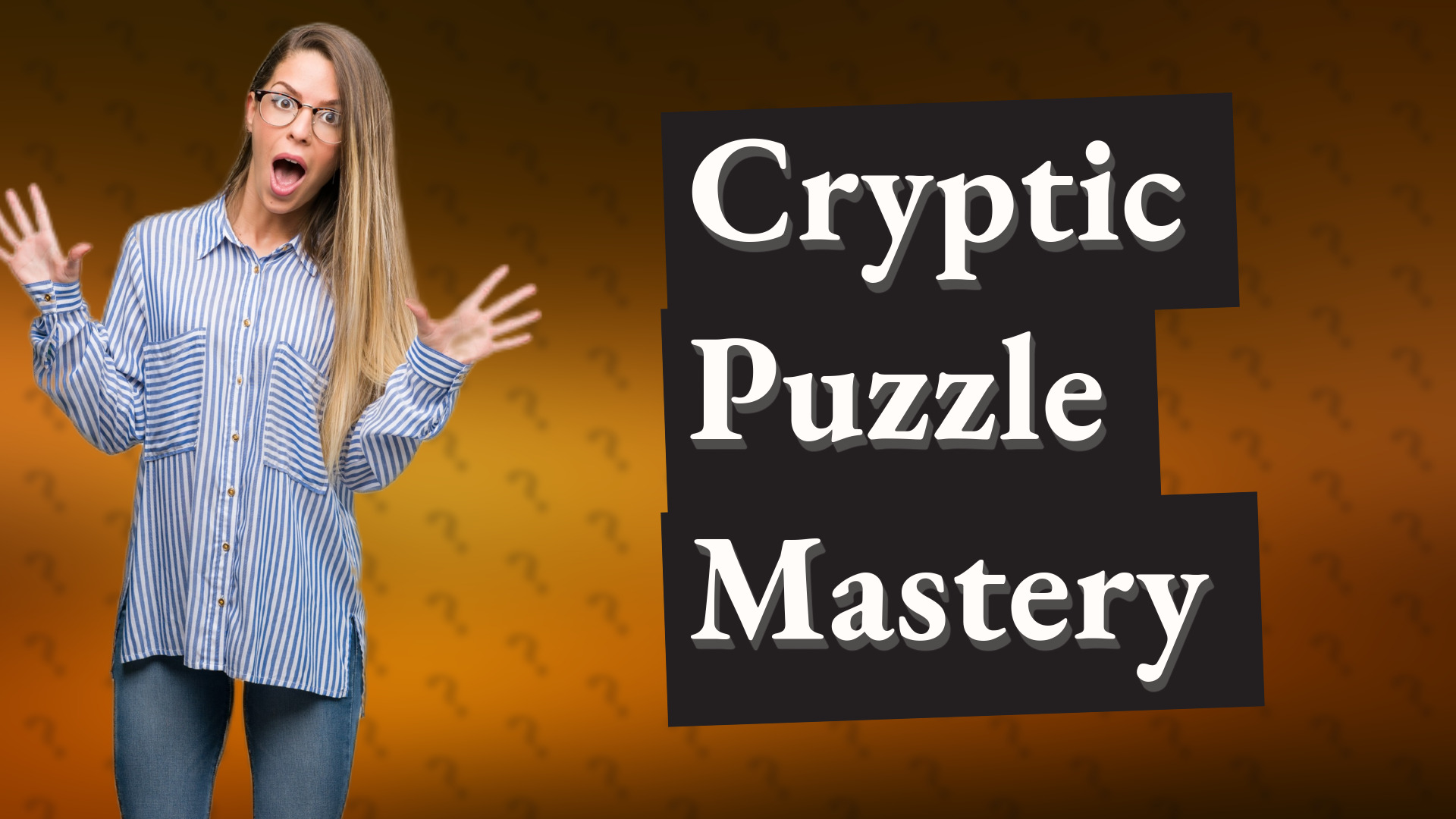 Cryptic Puzzle Mastery