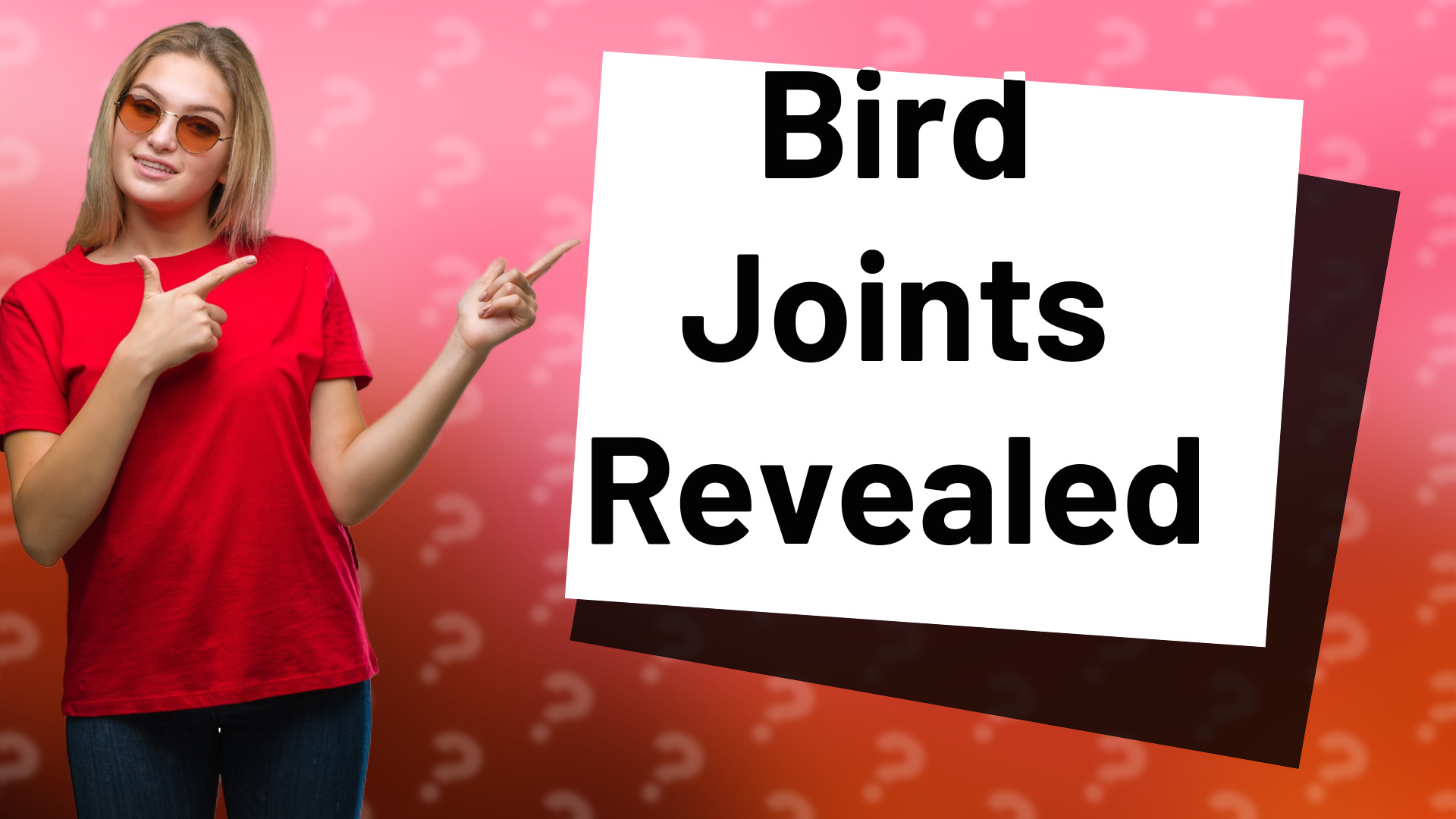 Bird Joints Revealed