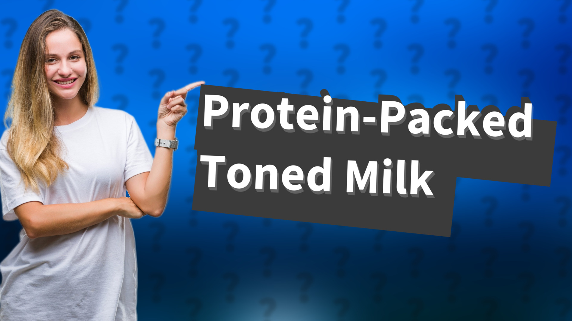 Protein-Packed Toned Milk