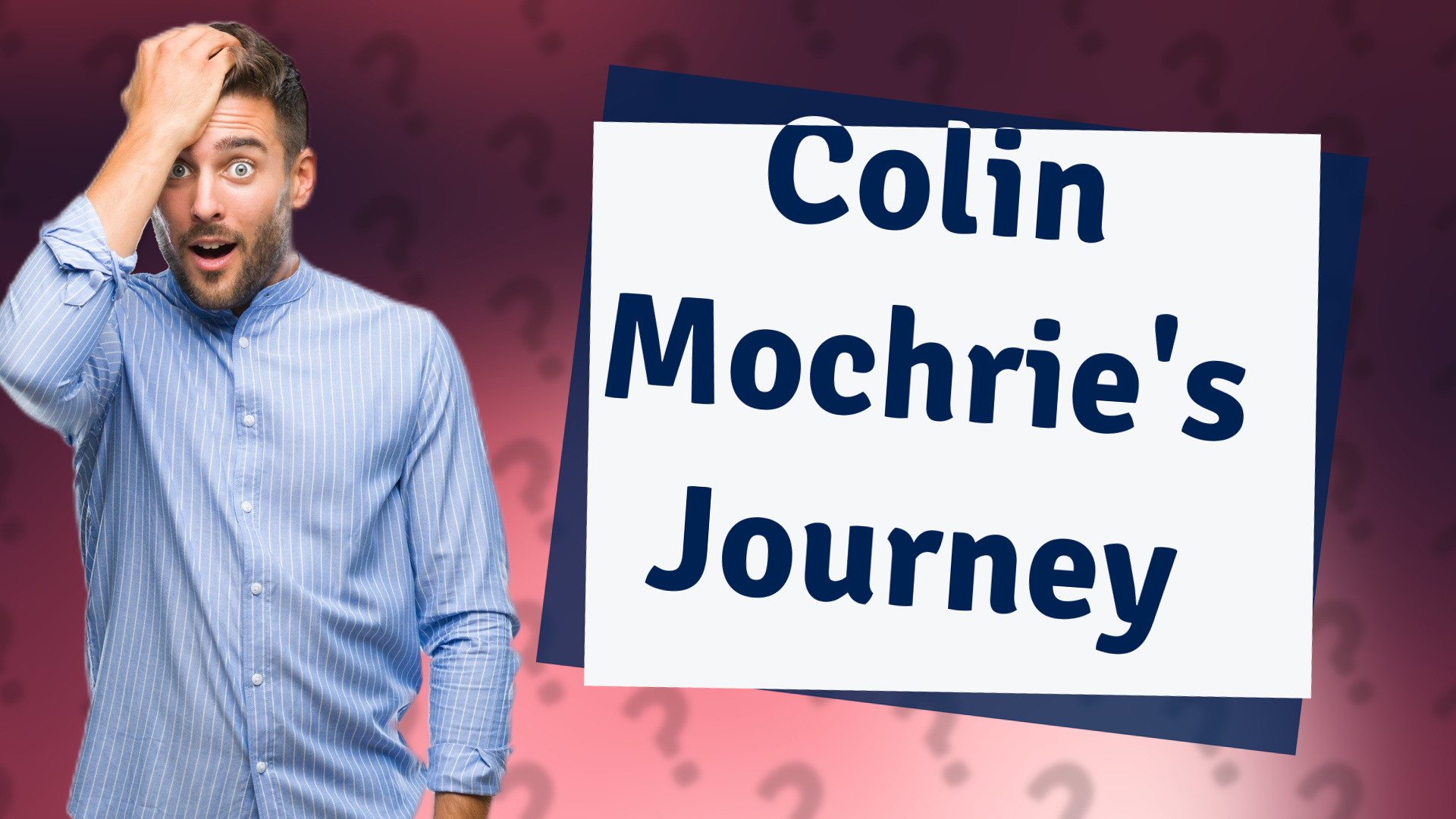 Colin Mochrie's Journey
