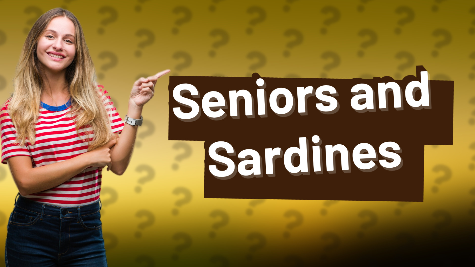 Seniors and Sardines
