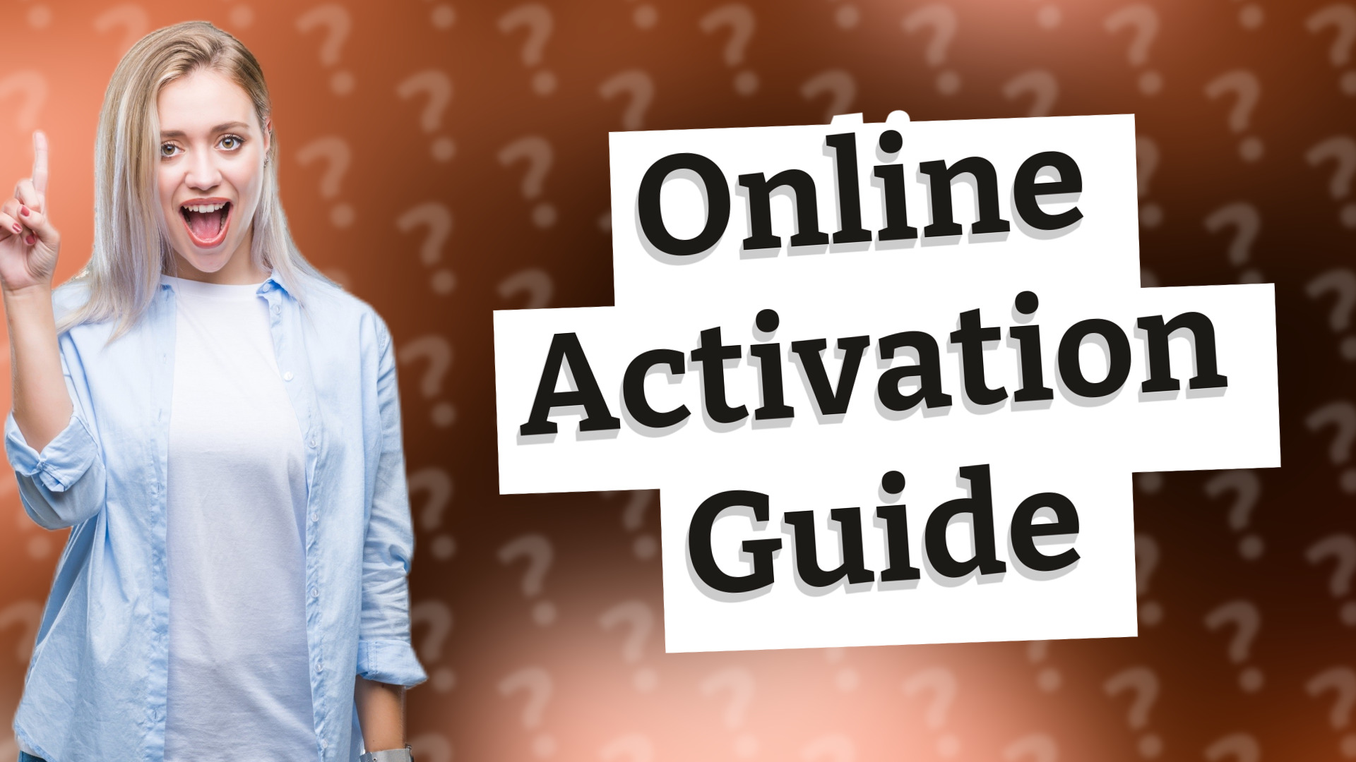 Online Activation Guide