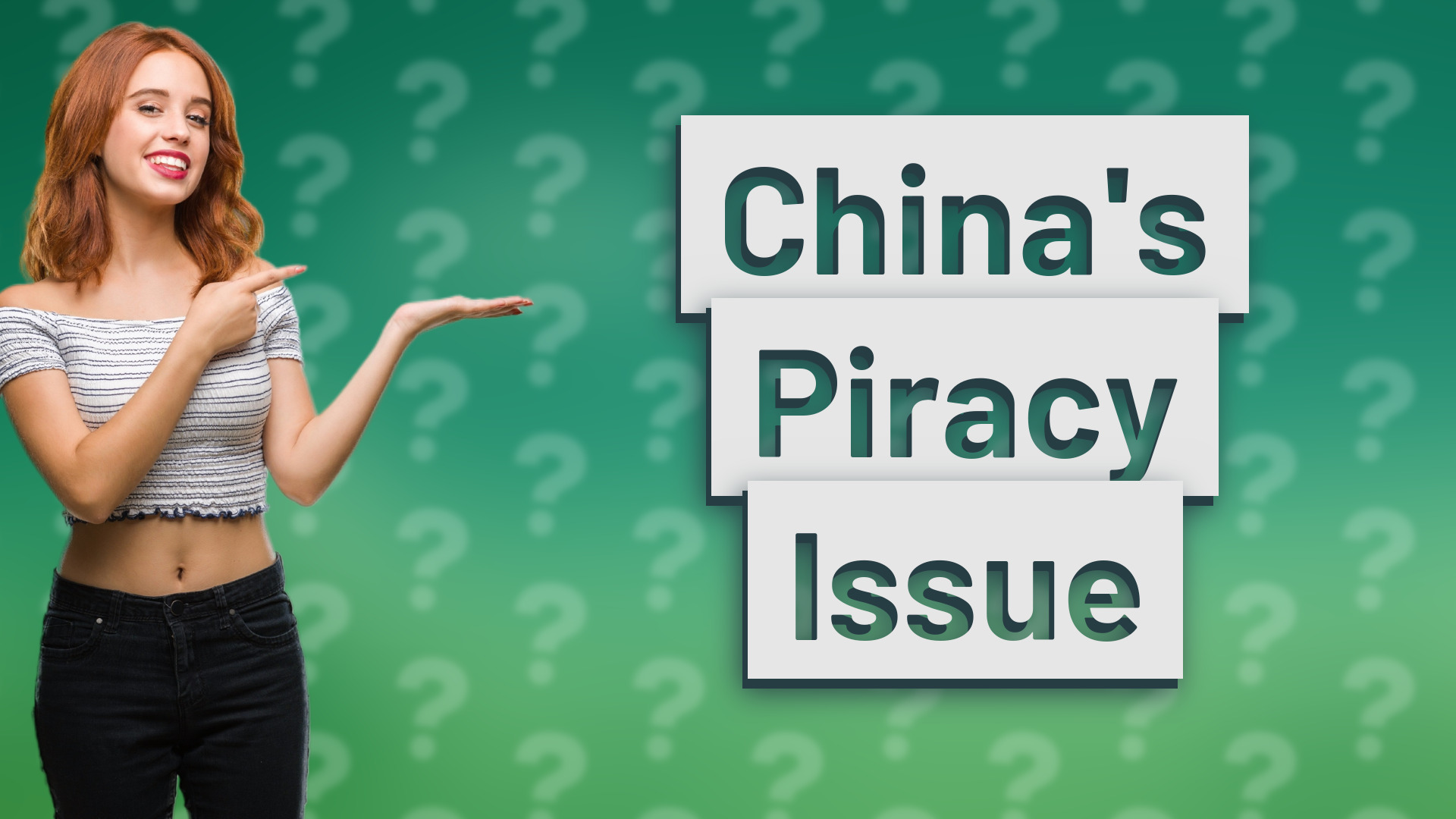 China's Piracy Issue