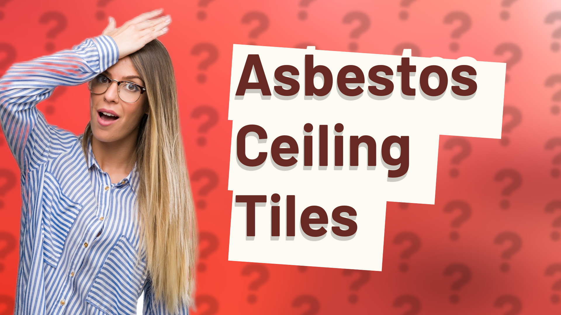 Asbestos Ceiling Tiles