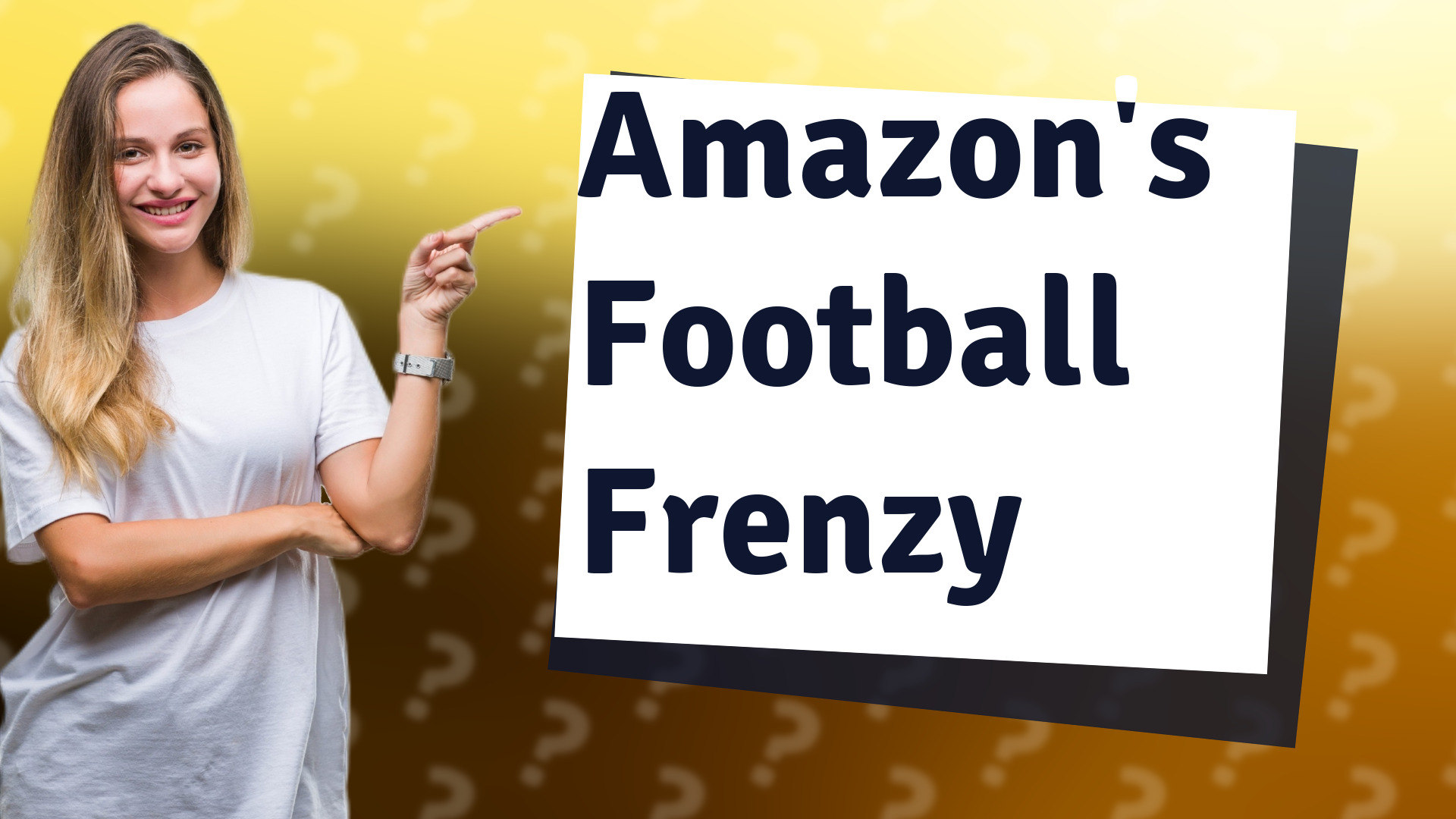 Amazon's Football Frenzy