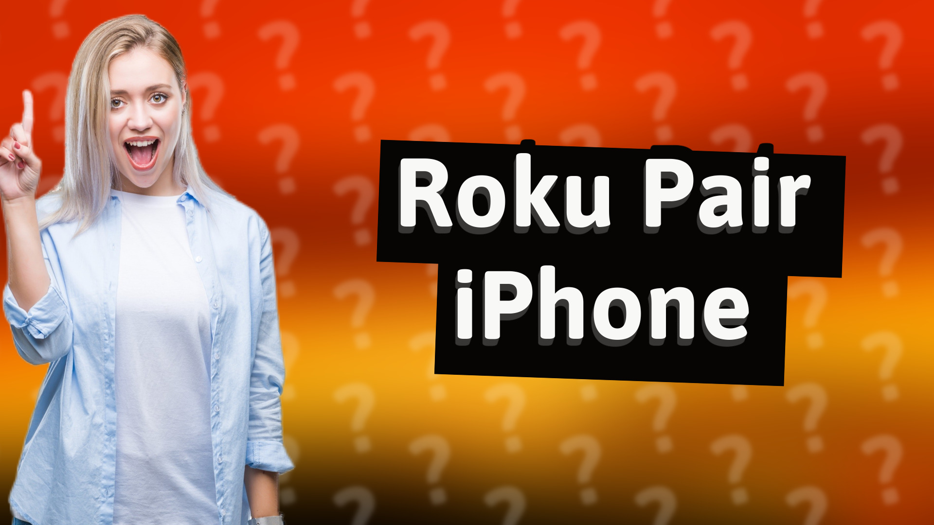 Roku Pair iPhone