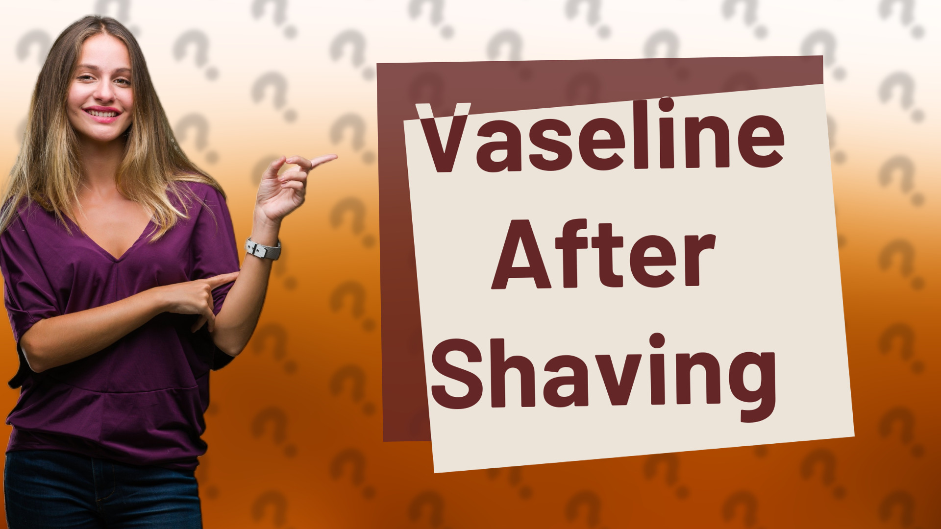 Vaseline After Shaving