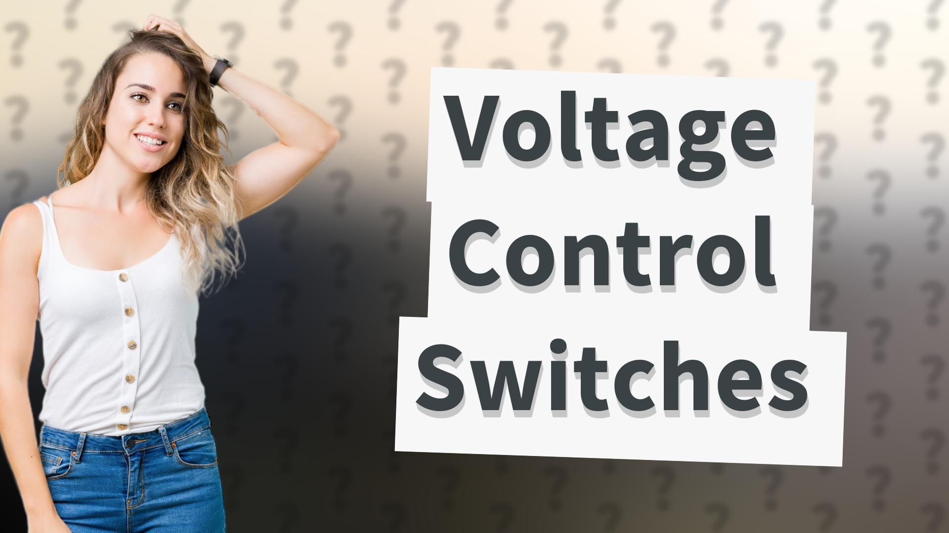 Voltage Control Switches