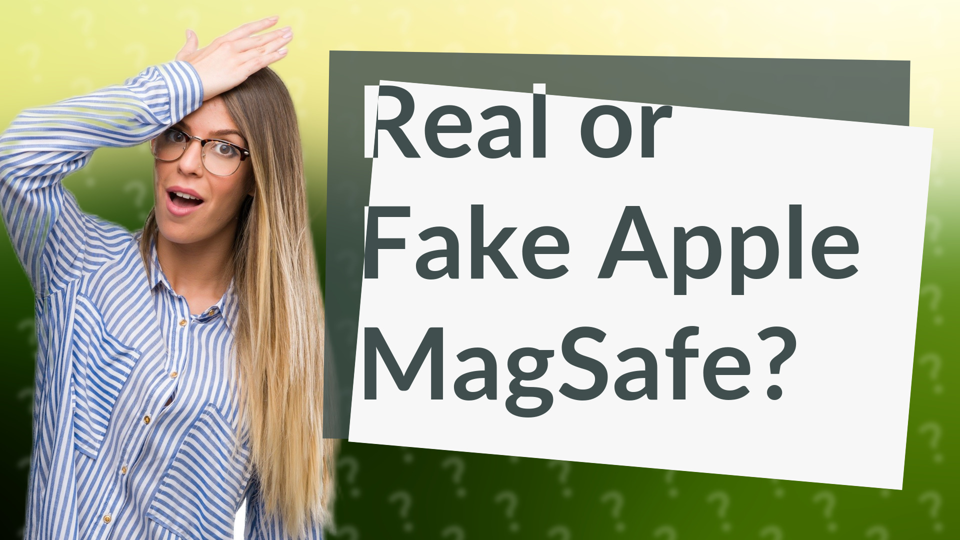 Real or Fake Apple MagSafe?