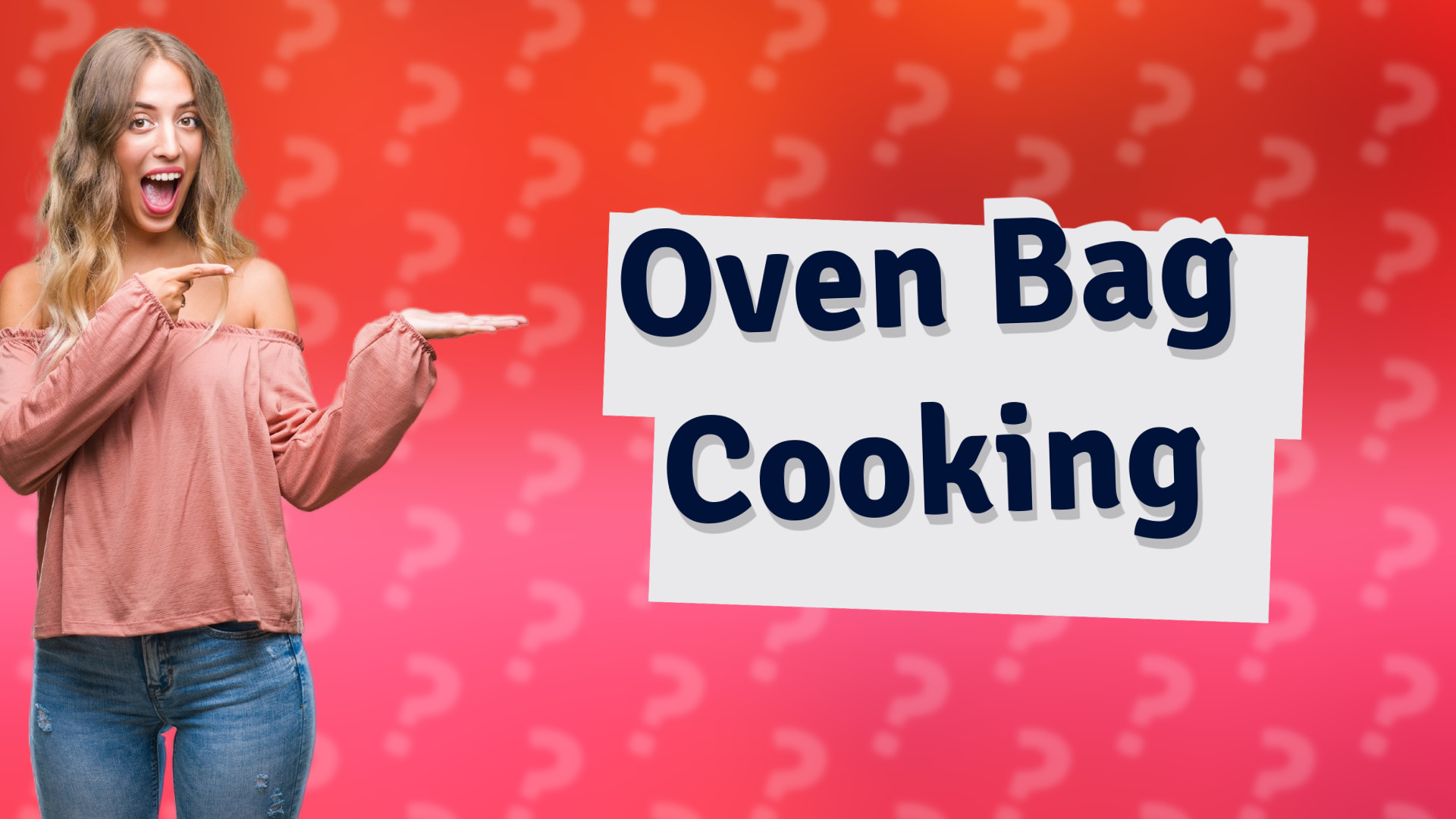 Oven Bag Cooking