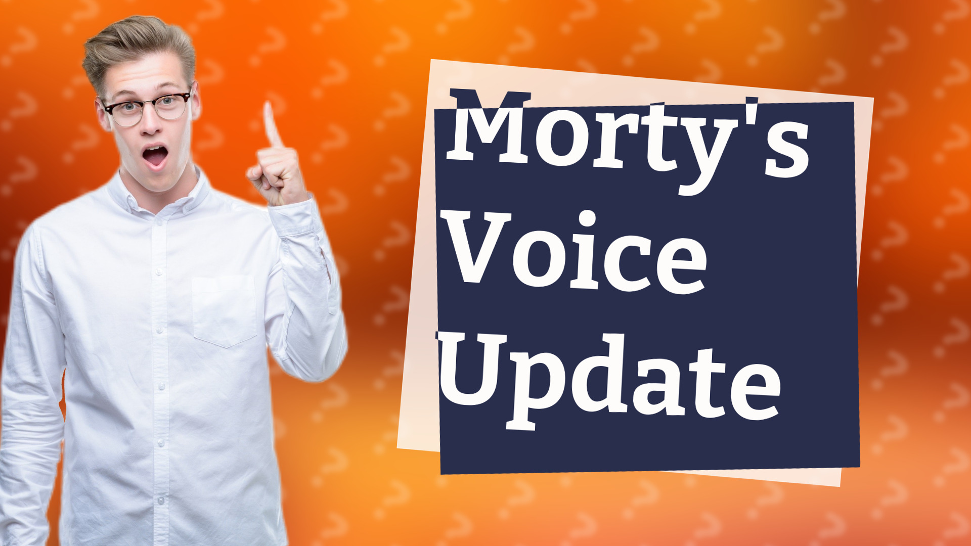 Morty's Voice Update