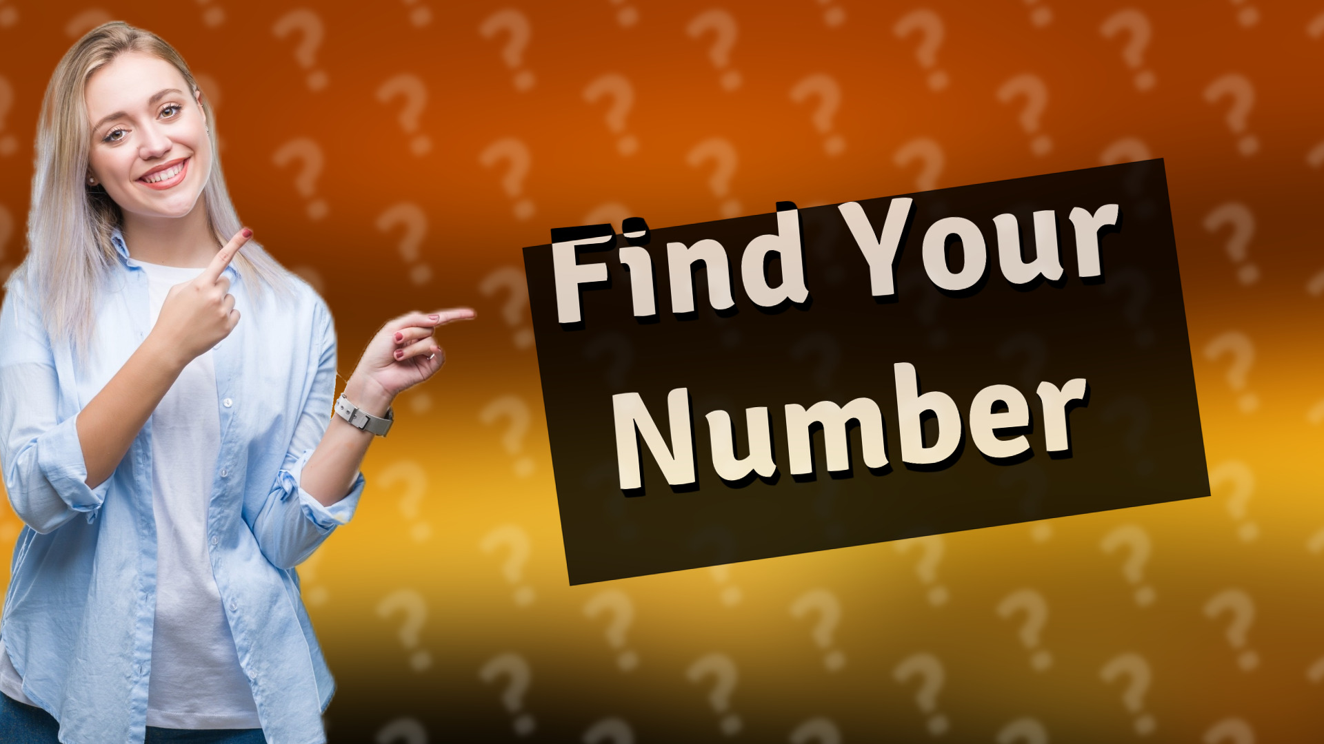 Find Your Number
