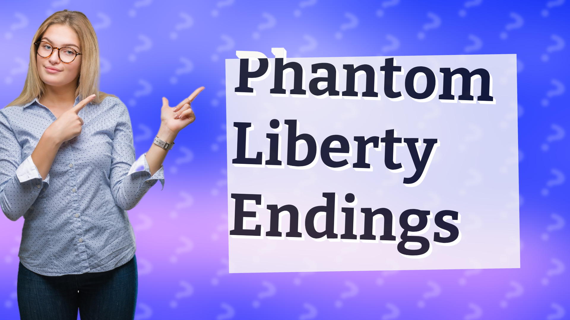 Phantom Liberty Endings