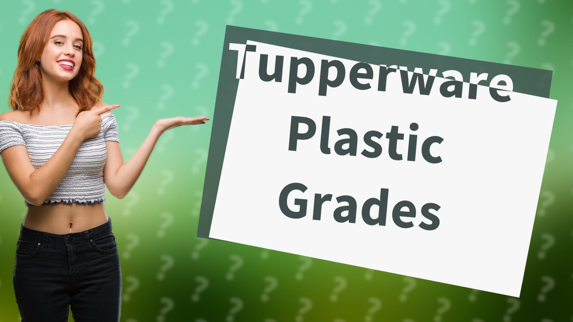 Tupperware Plastic Grades
