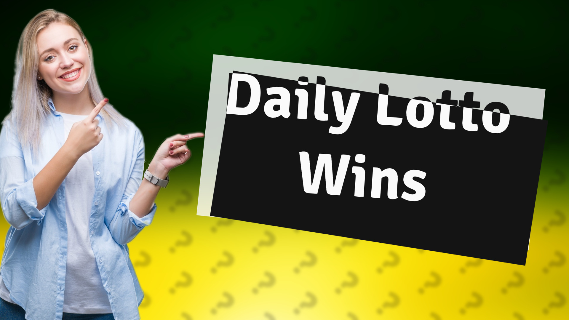 Daily Lotto Wins