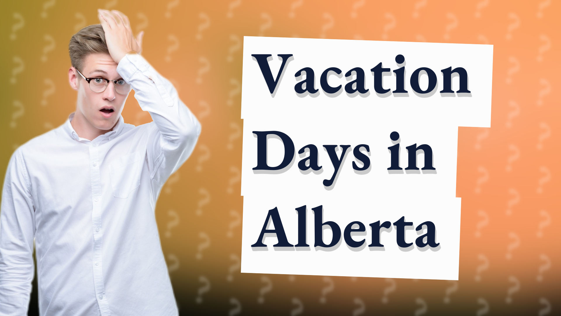 Vacation Days in Alberta