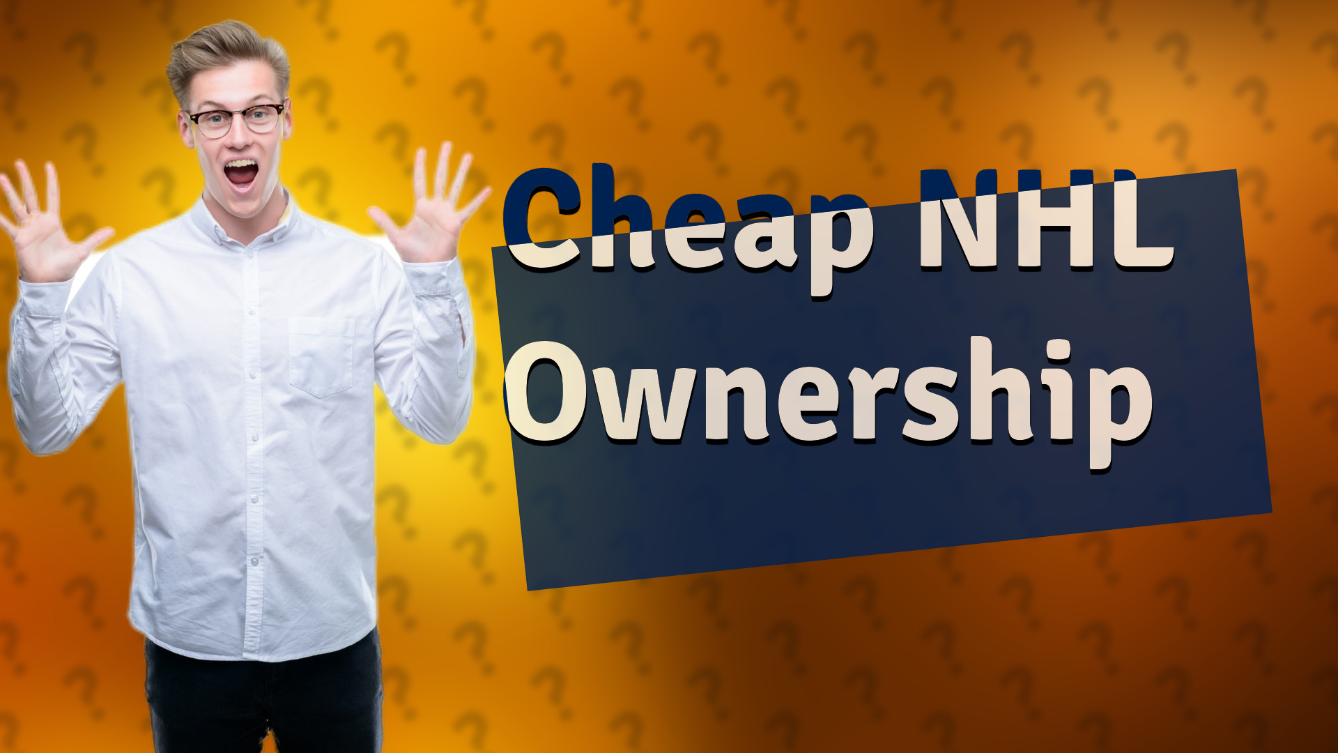 Cheap NHL Ownership
