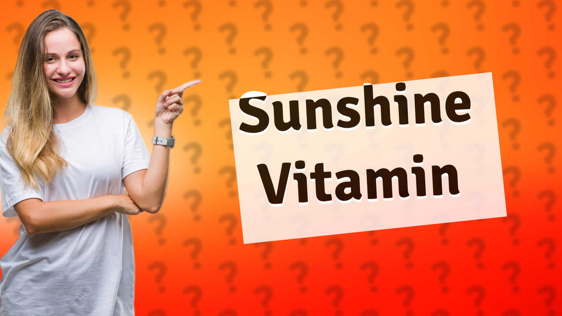 Sunshine Vitamin
