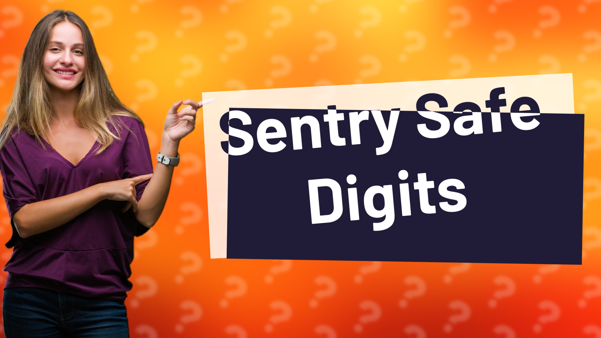 Sentry Safe Digits