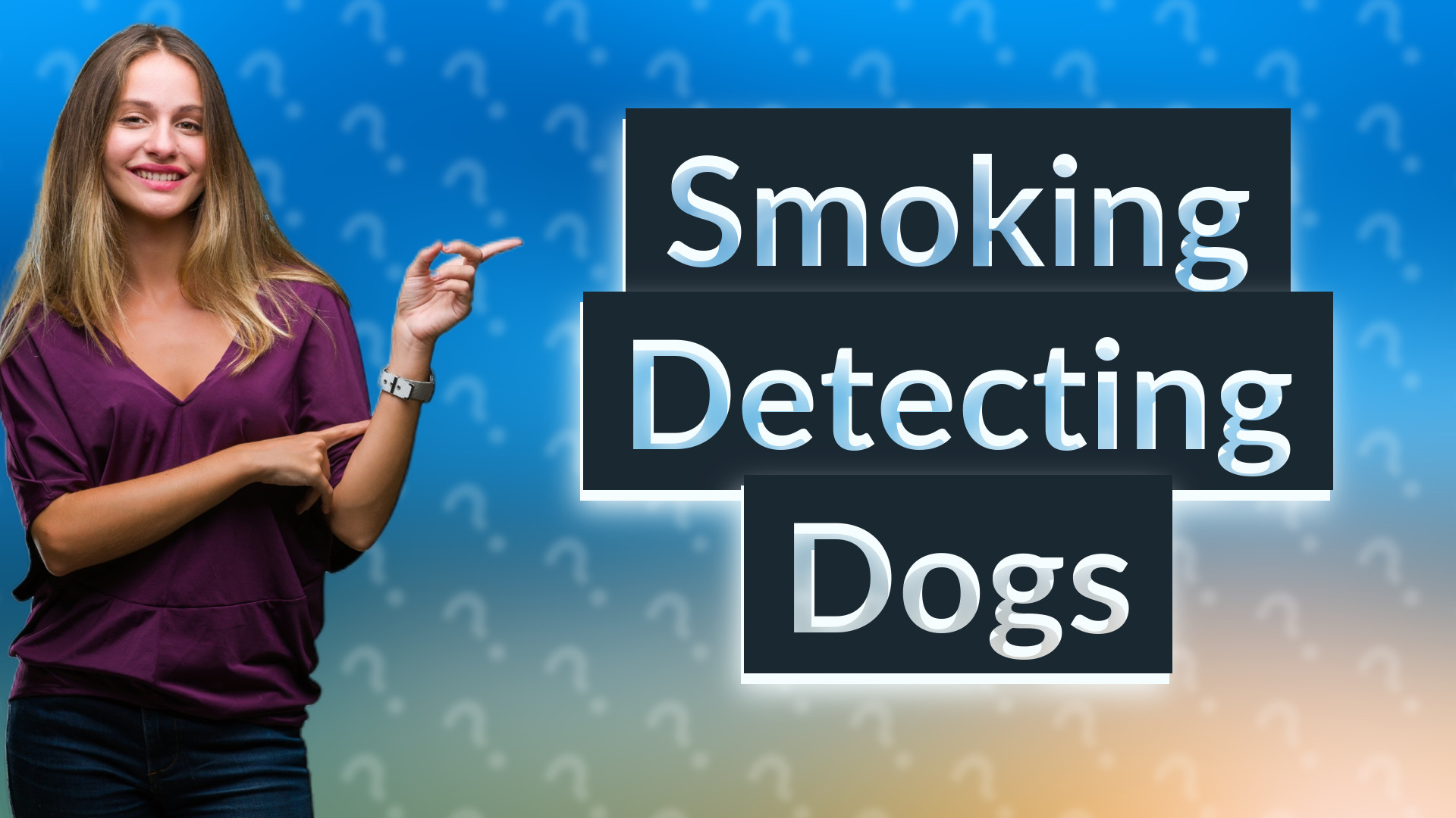 Smoking Detecting Dogs