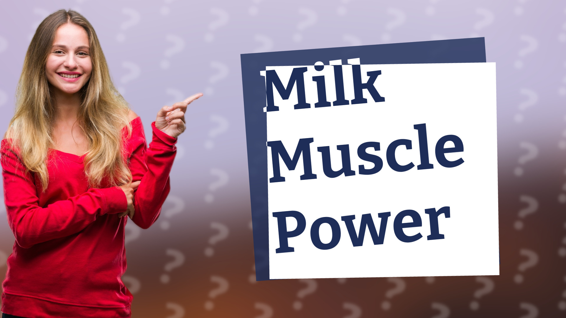 Milk Muscle Power