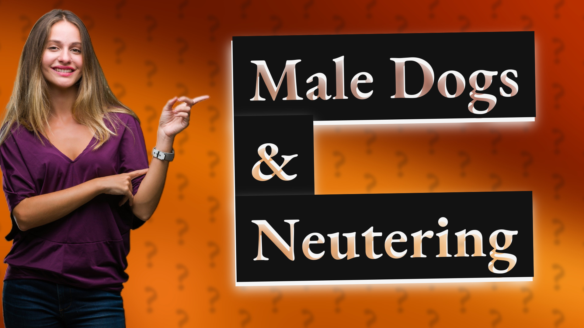 Male Dogs & Neutering