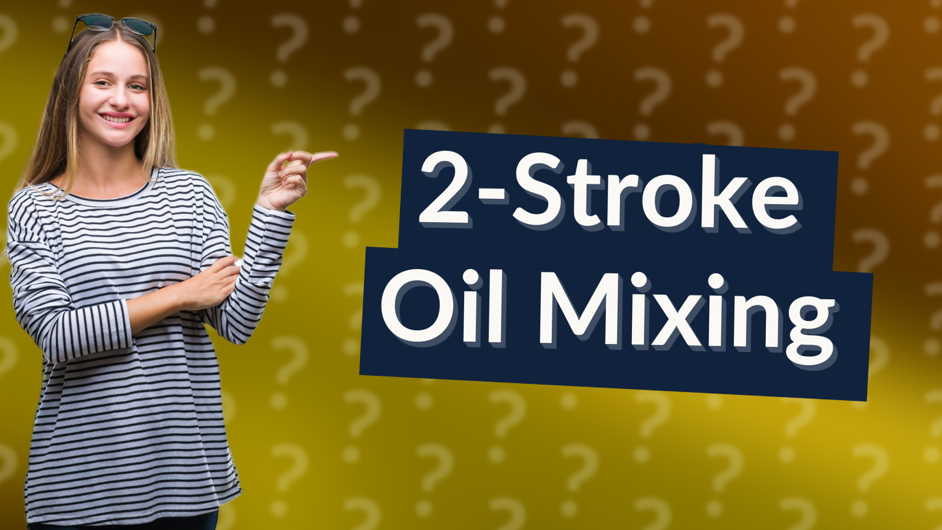 2-Stroke Oil Mixing