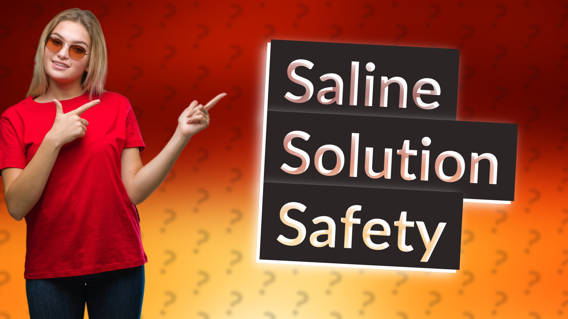 Saline Solution Safety