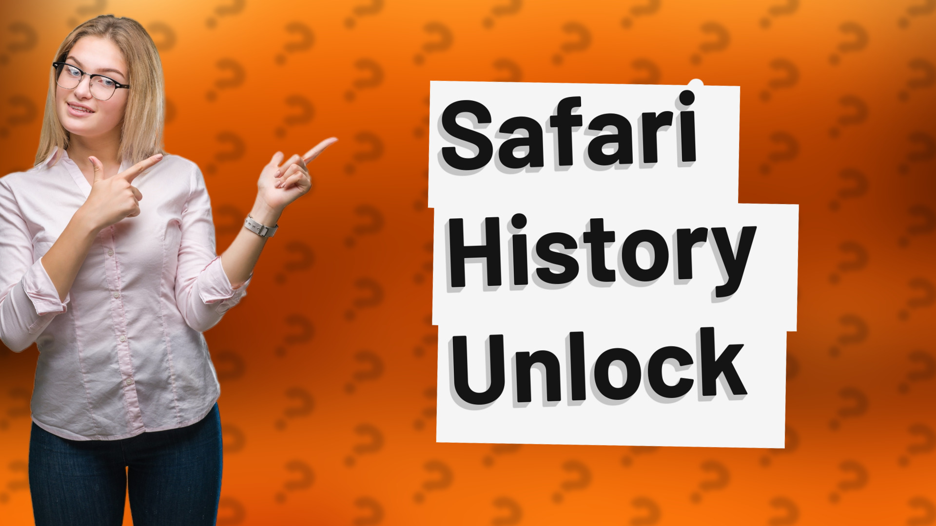 Safari History Unlock