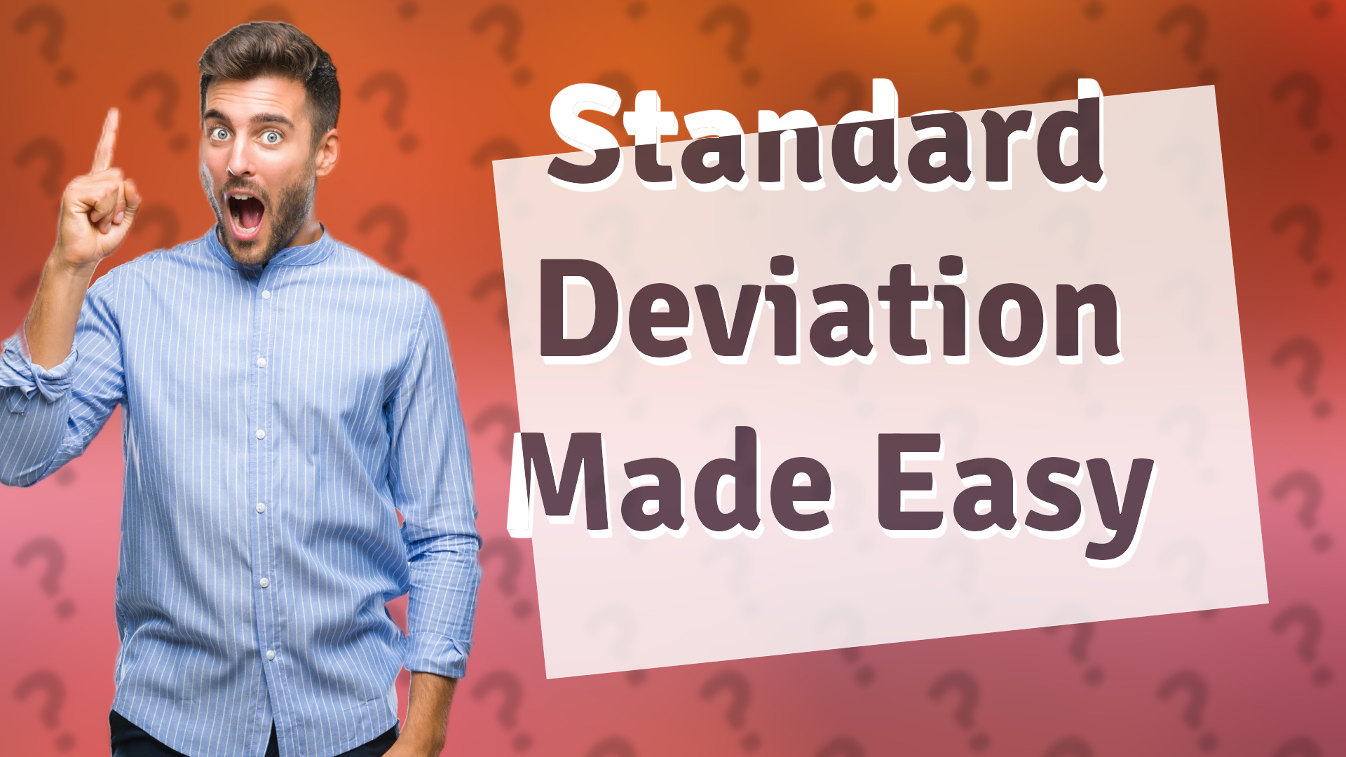 Standard Deviation Made Easy