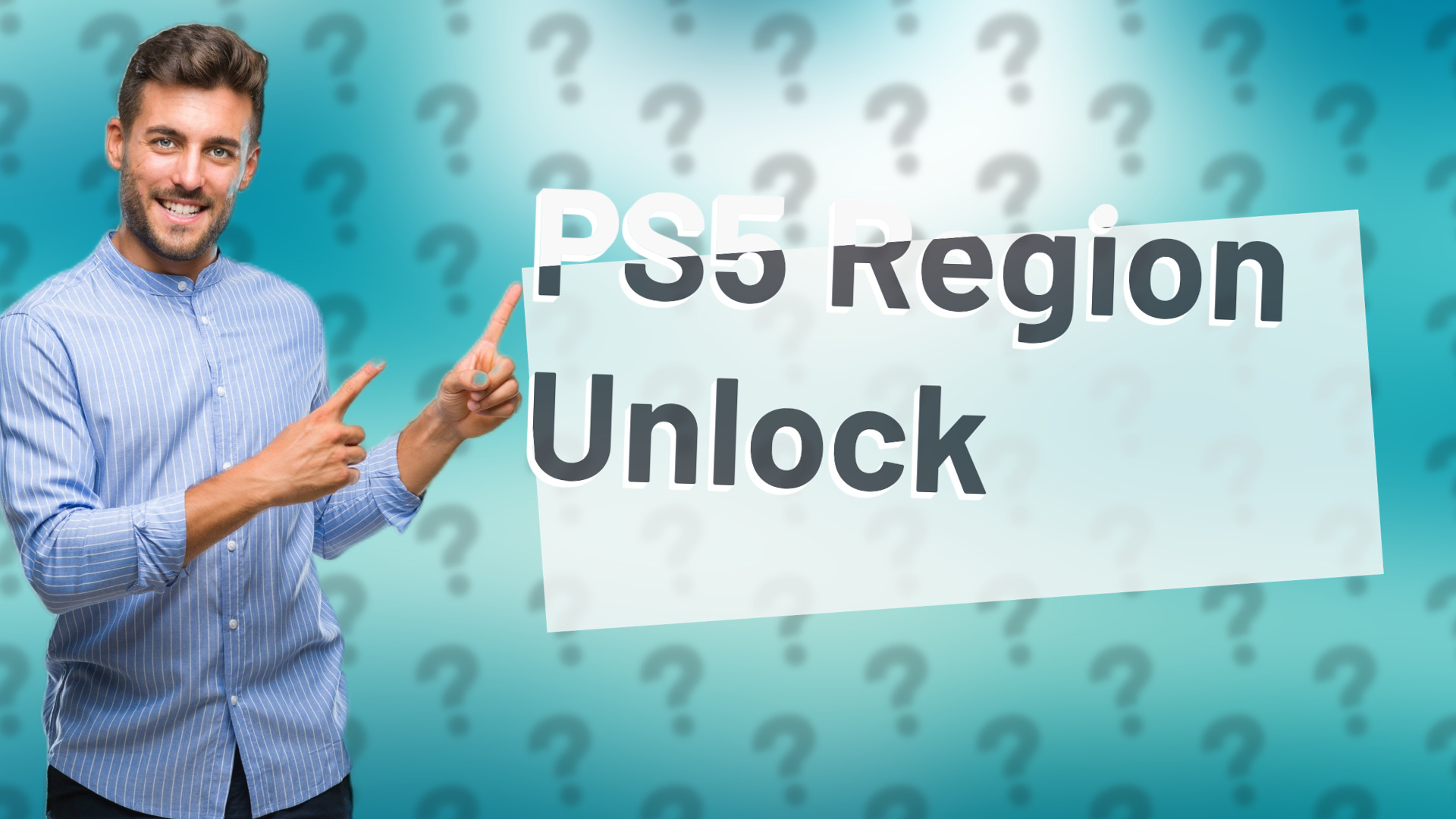 PS5 Region Unlock