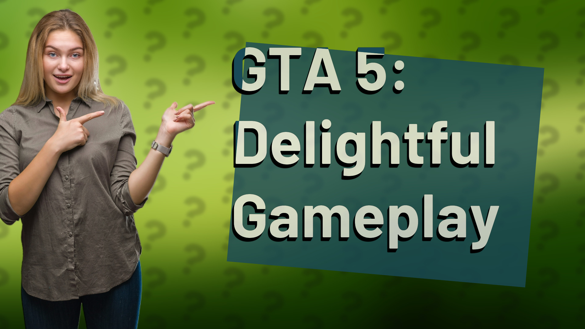 GTA 5: Delightful Gameplay