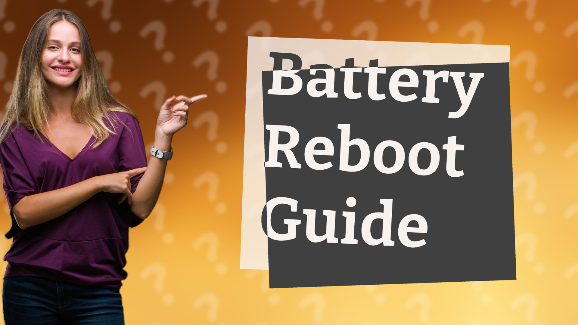 Battery Reboot Guide