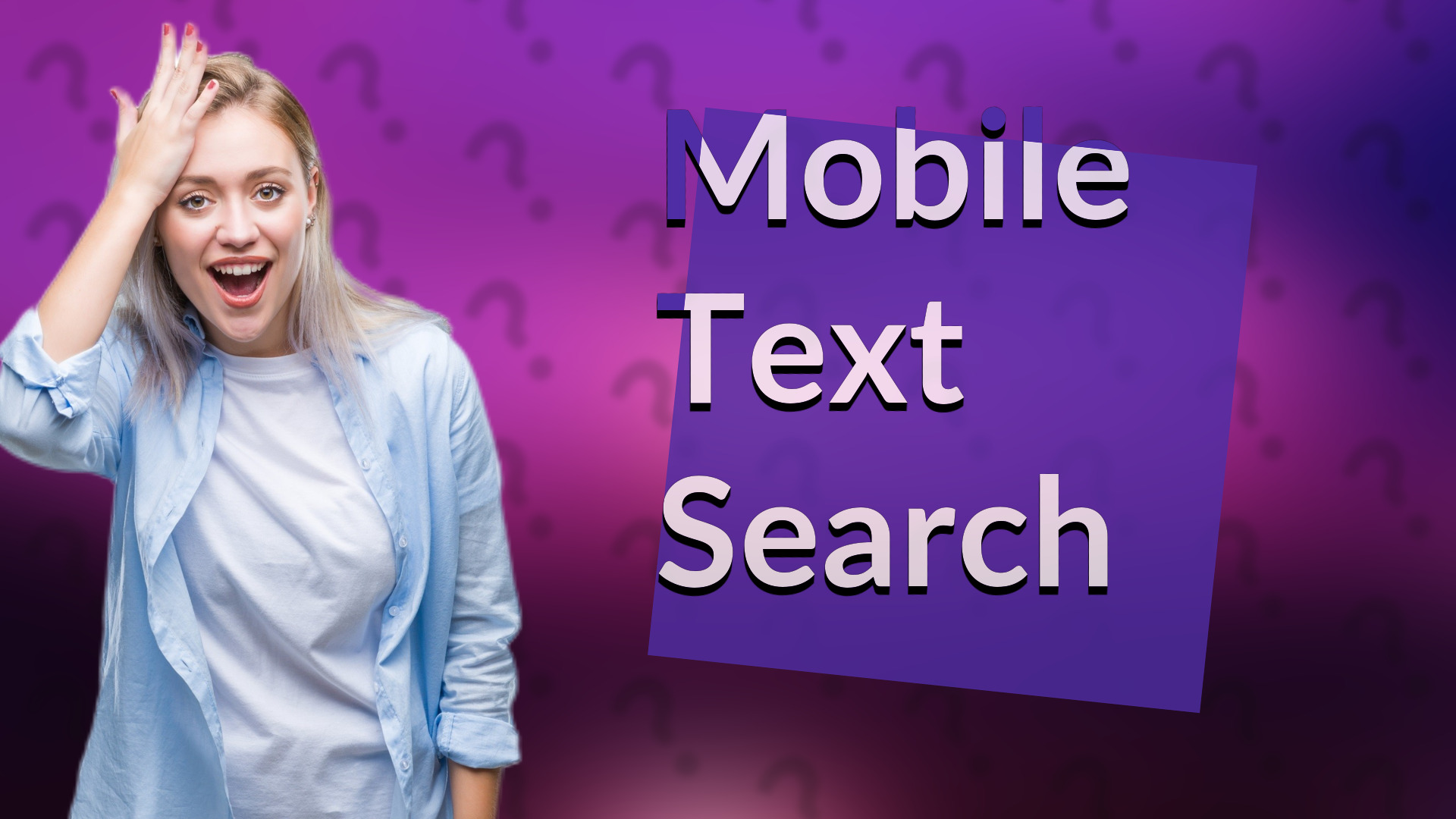 Mobile Text Search