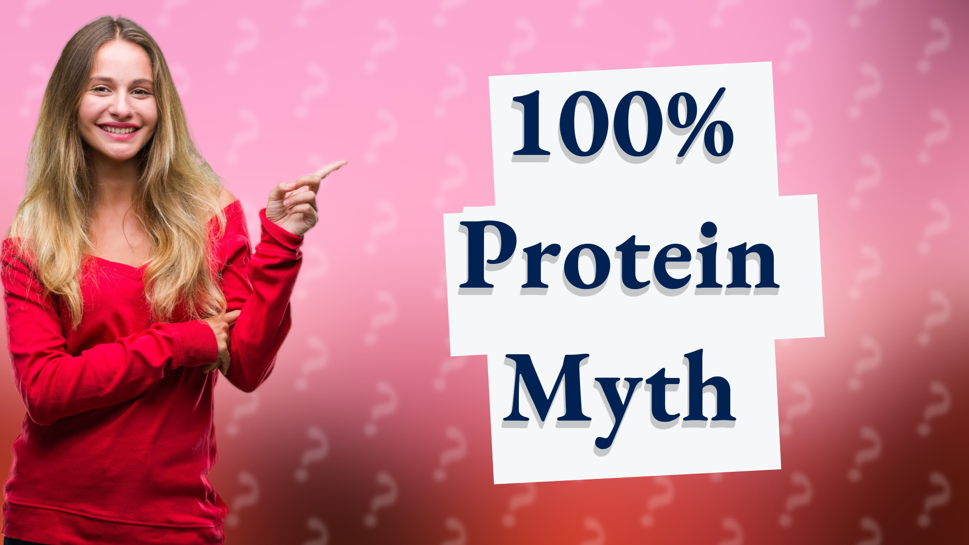 100% Protein Myth
