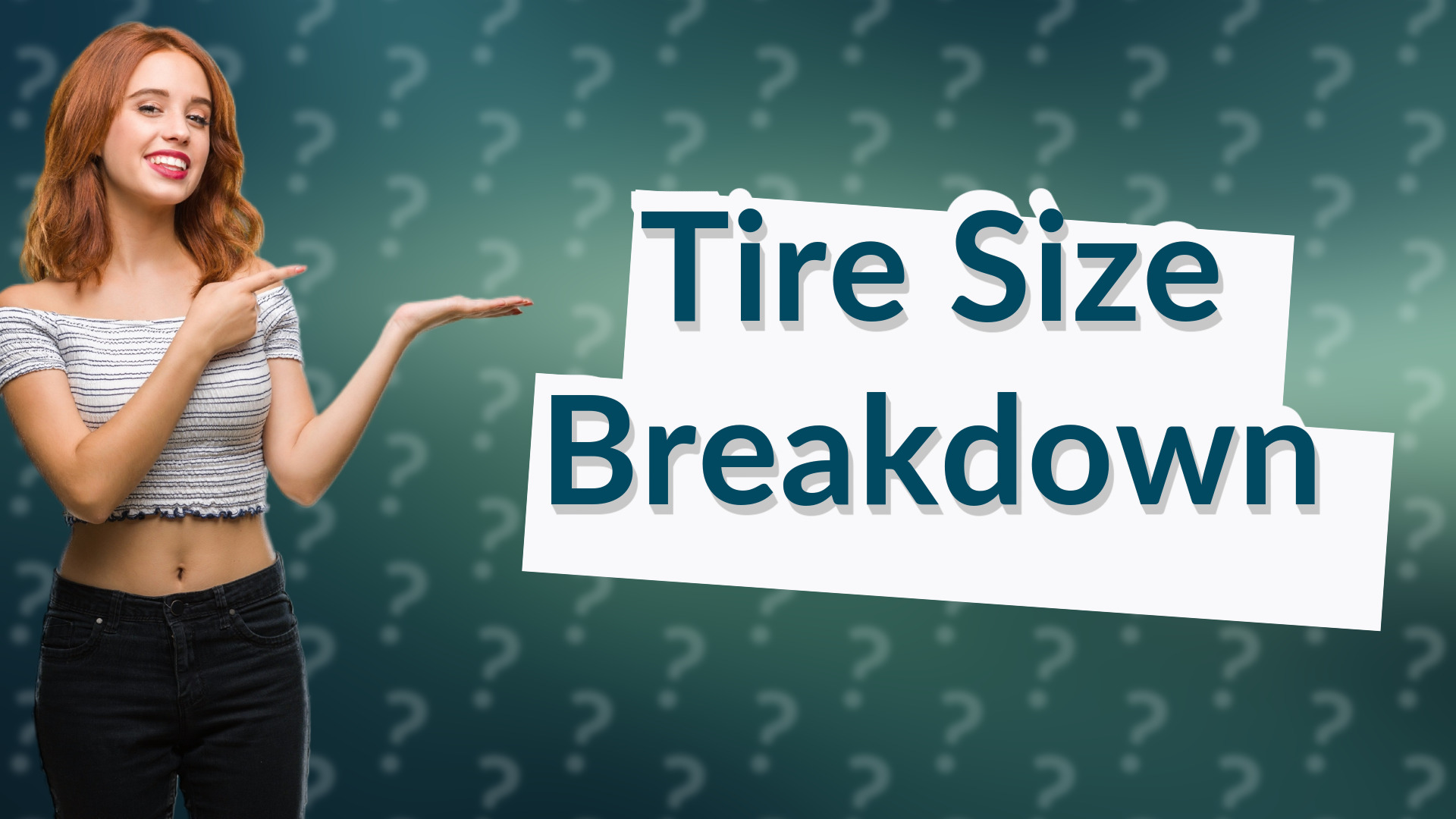 Tire Size Breakdown
