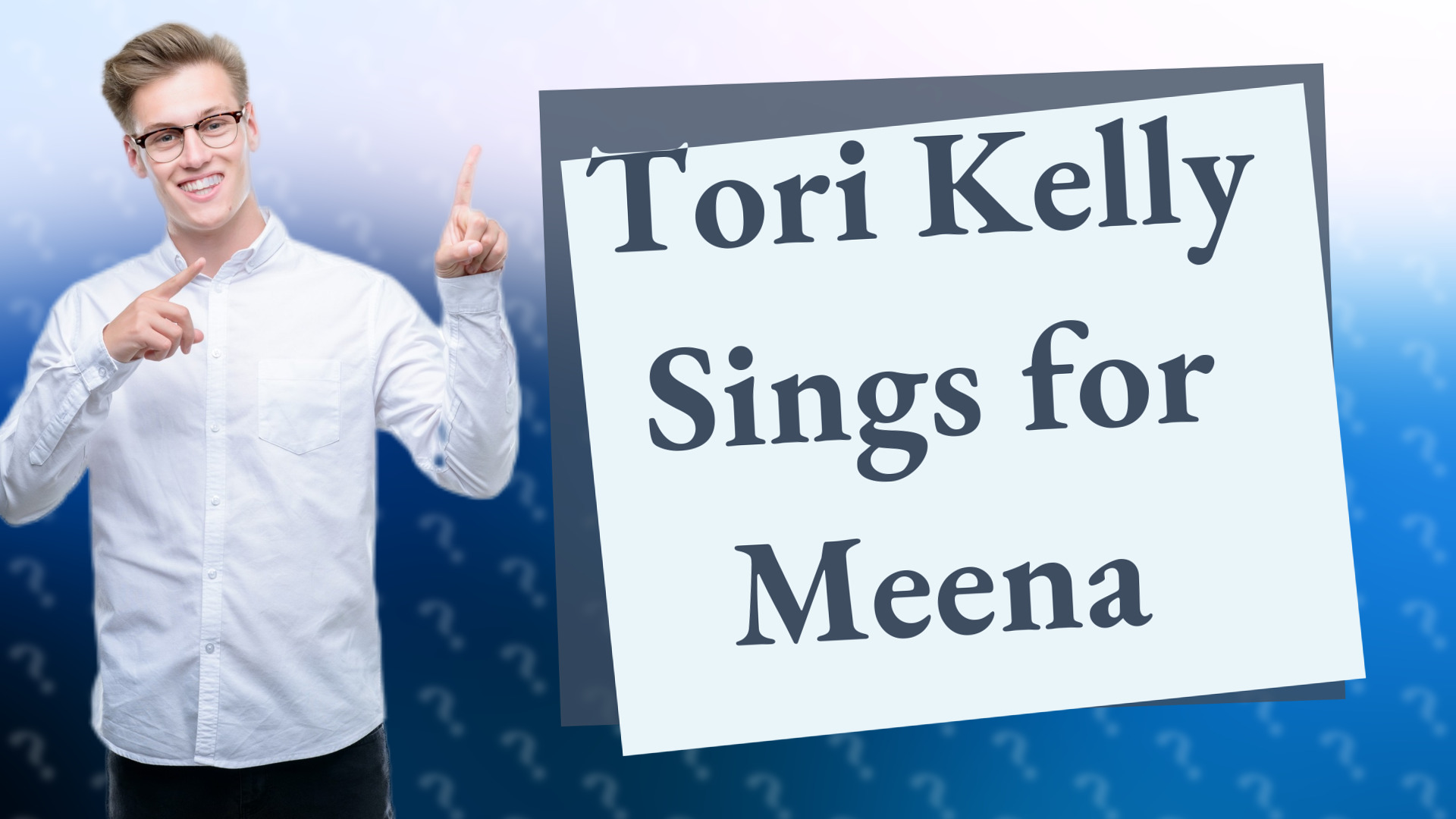 Tori Kelly Sings for Meena