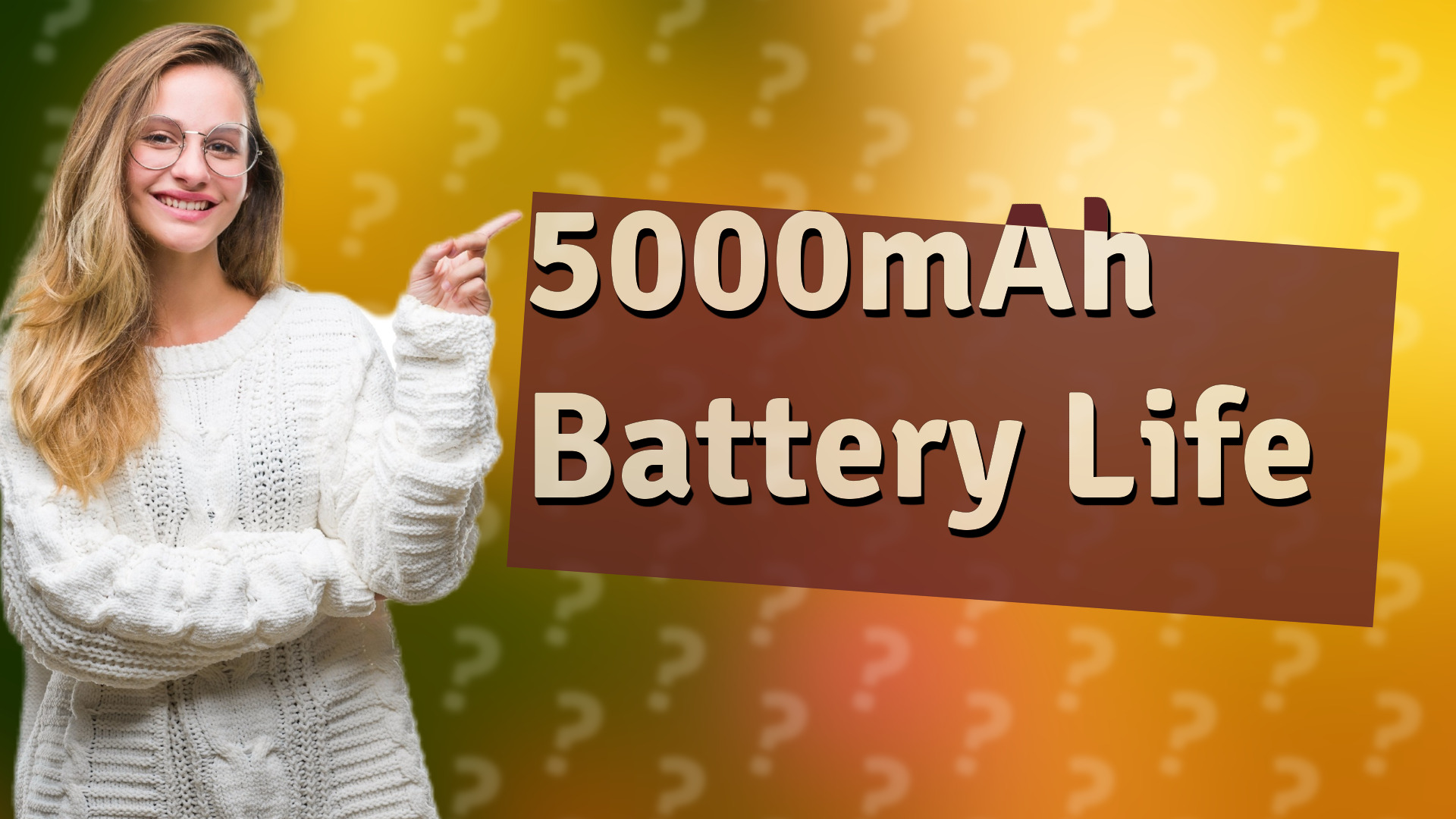 5000mAh Battery Life