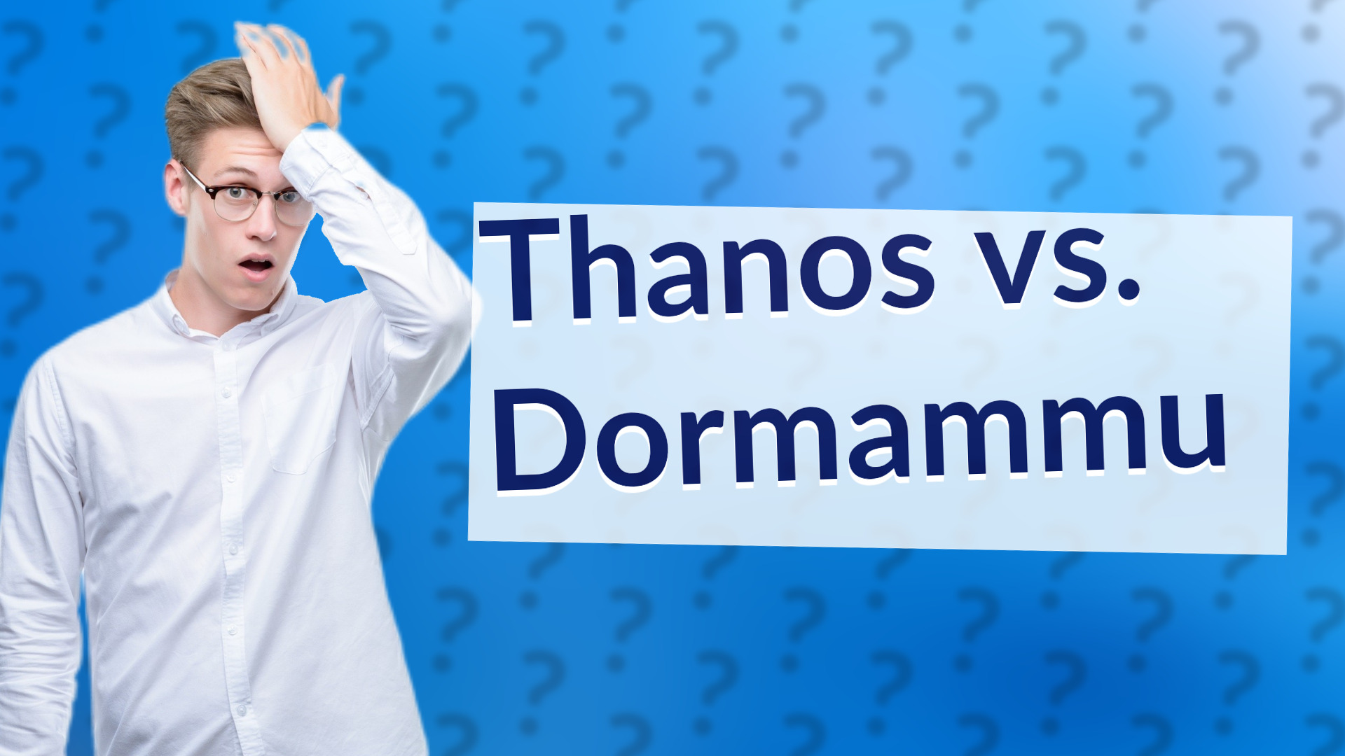 Thanos vs. Dormammu