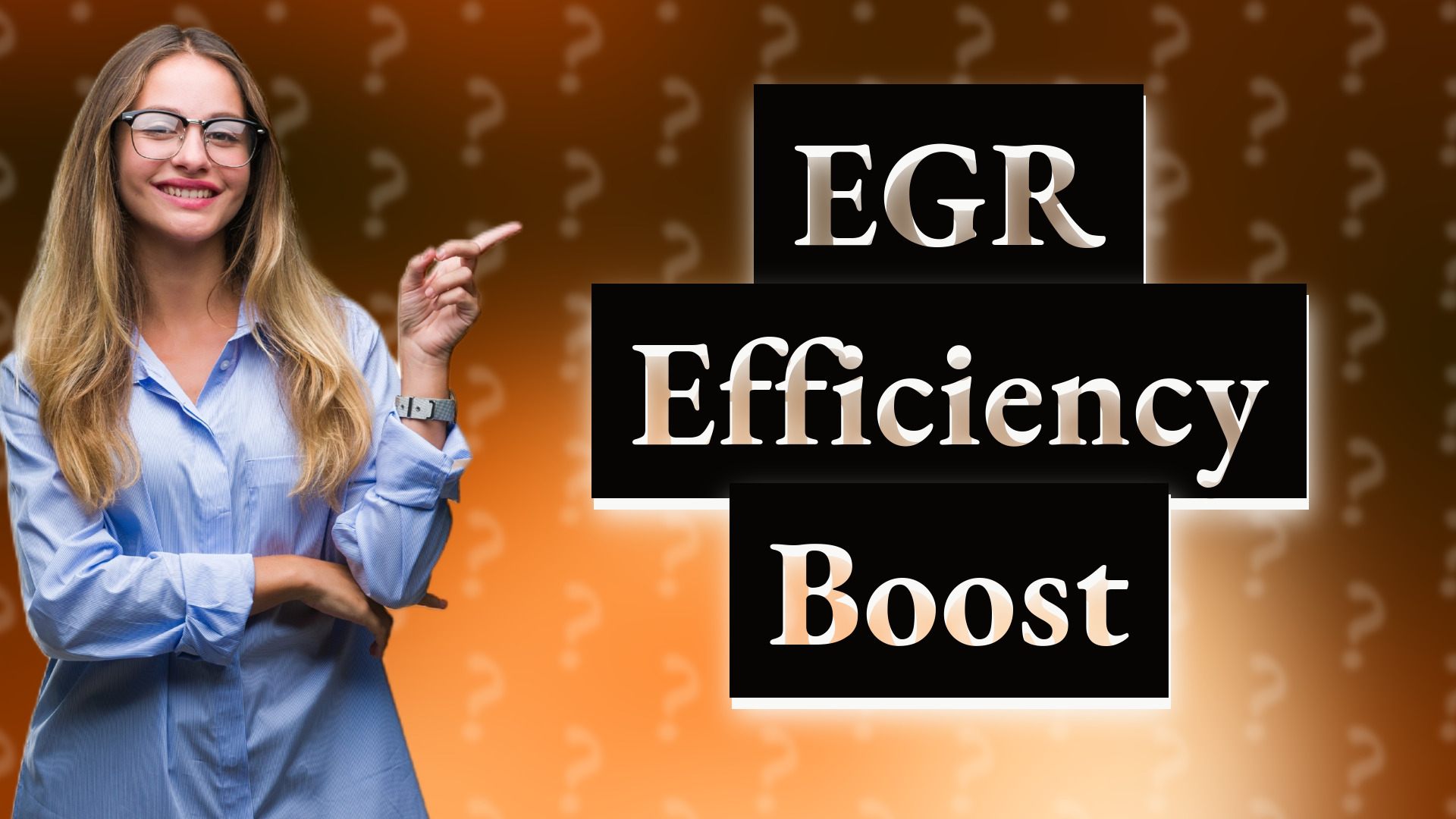 EGR Efficiency Boost